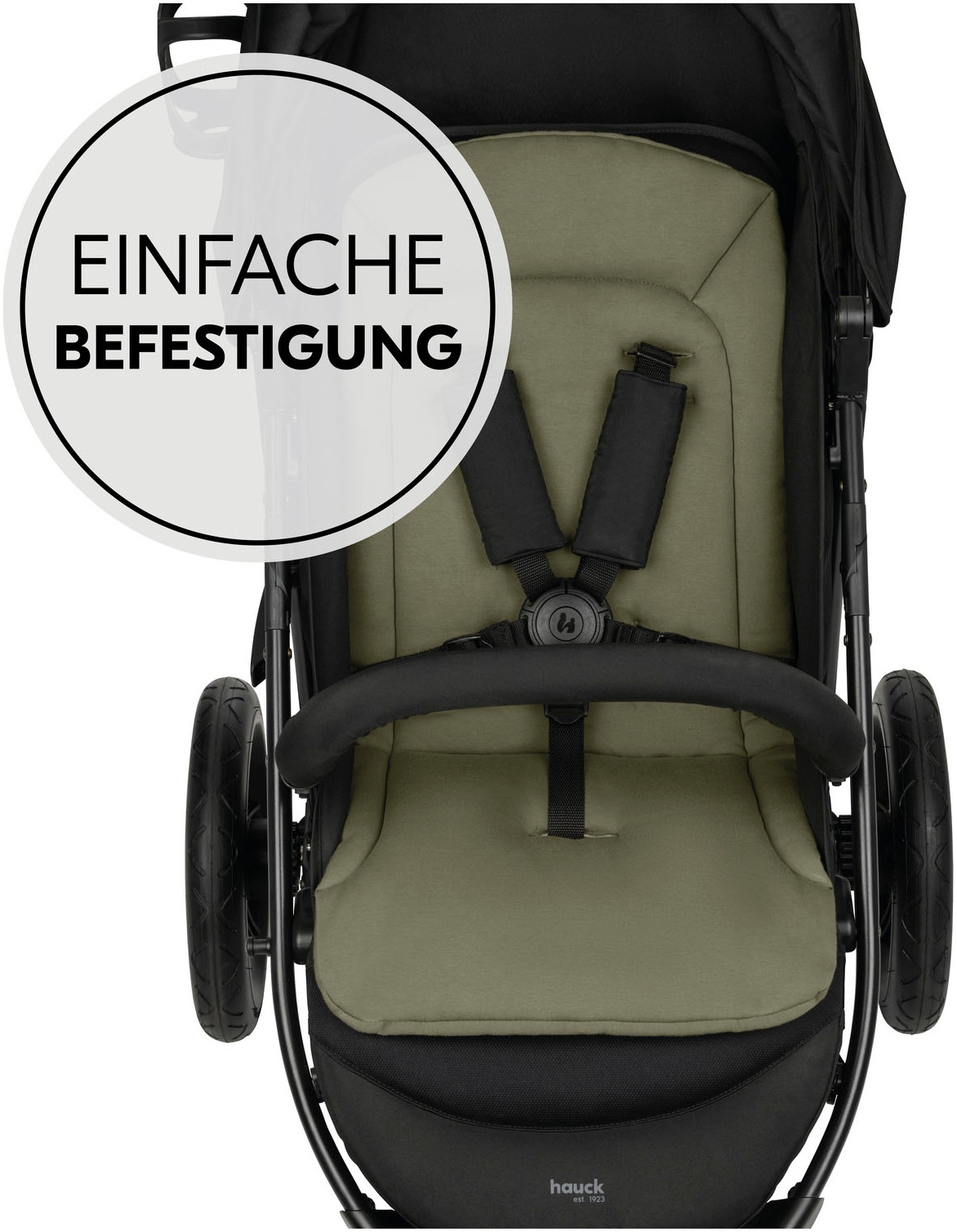 Hauck Kinderwagen-Sitzauflage »Seat Liner, olive«