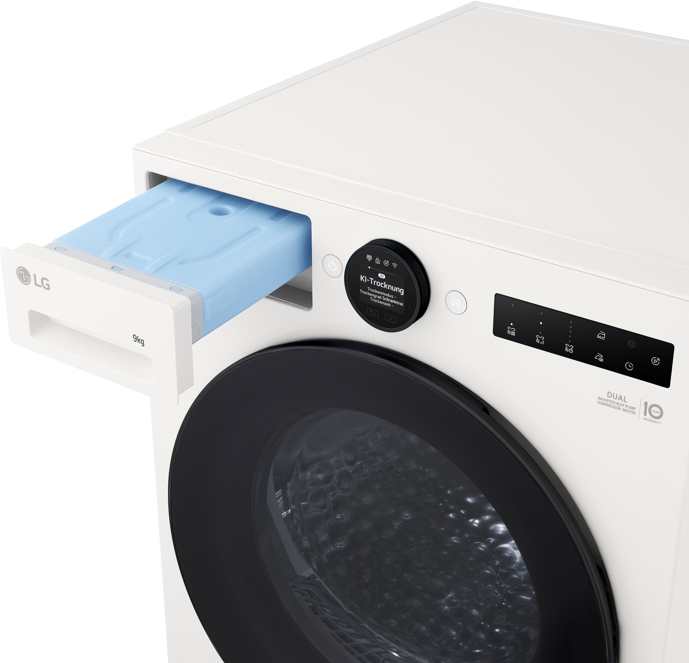 LG Wärmepumpentrockner »RT90X8C«, Allergy Care