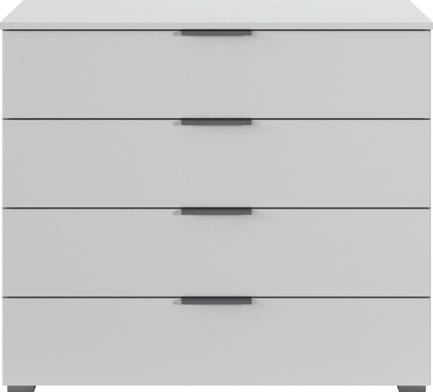 rauch Schubkastenkommode »Sideboard Schubladenkommode AGORDO mit Dekor- oder Hochglanzfront«, (in zwei Griff-Farben), Breite 93 cm mit 4 großen Schubladen für viel Stauraum MADE IN GERMANY