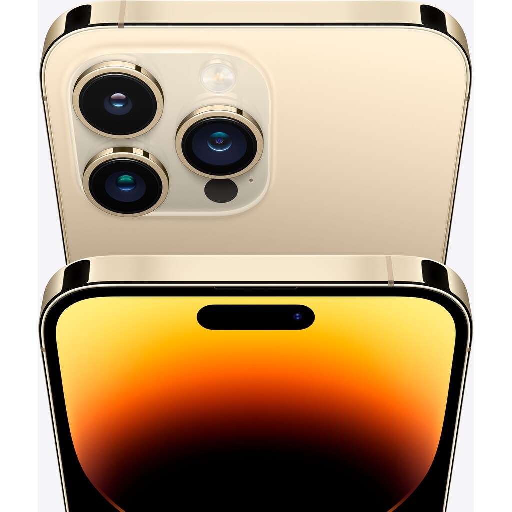 Apple Smartphone »iPhone 14 Pro 256GB«, gold, 15,5 cm/6,1 Zoll, 256 GB Speicherplatz, 48 MP Kamera