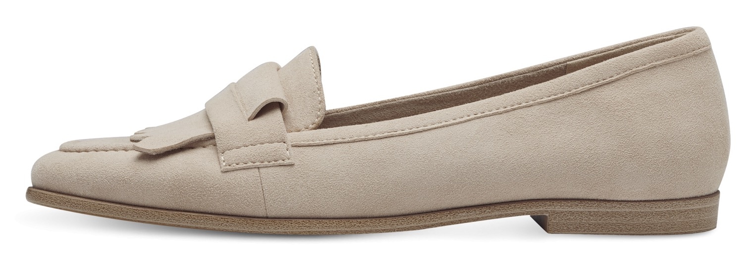 Tamaris Loafer, Slipper, Business Schuh mit modischer Tassel, schmale Form