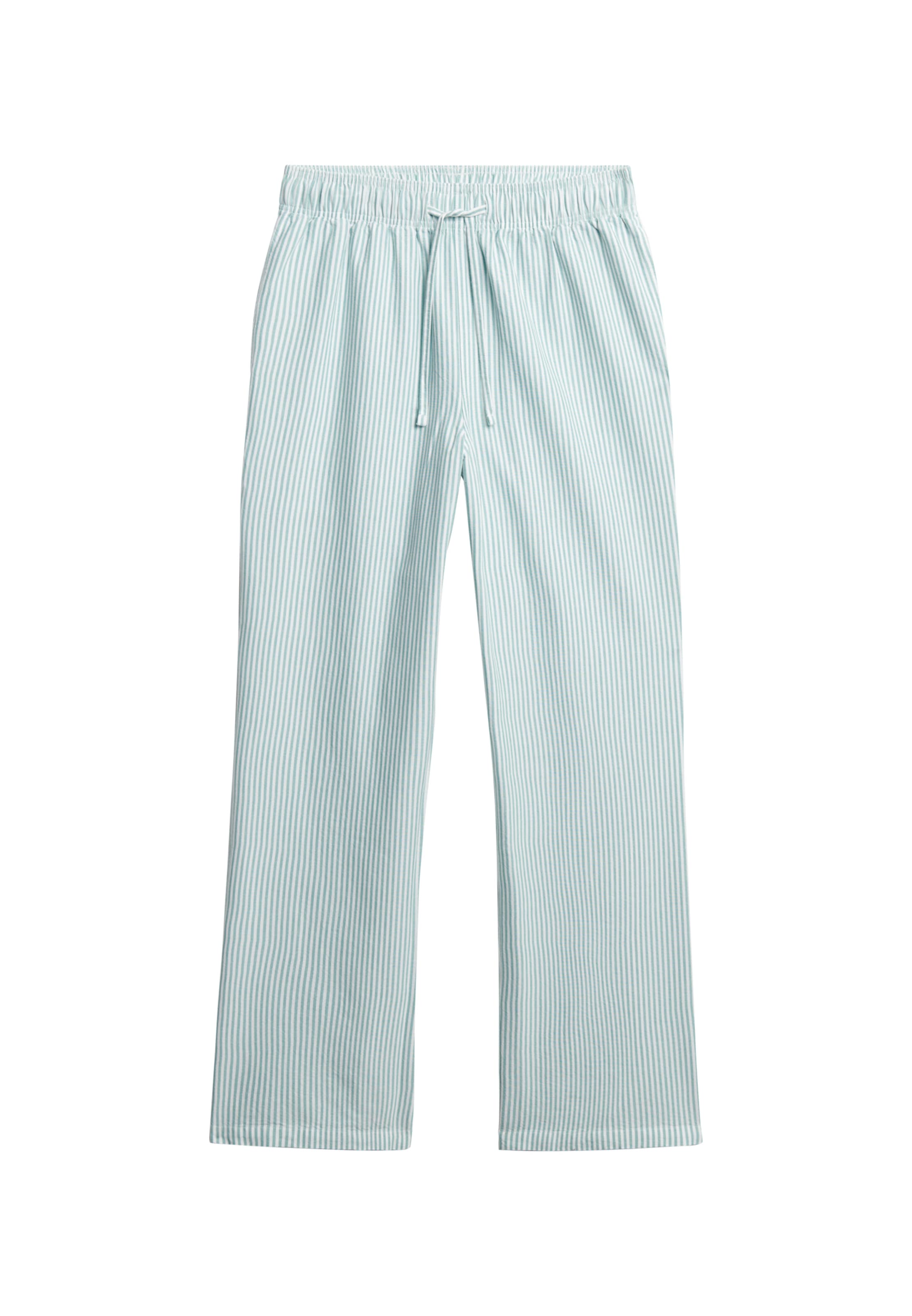 Superdry Cargohose »COTTON STRIPE ELASTIC TROUSER«  aus Baumwolle und Jersey, Relaxed Fit, gestreifte Optik