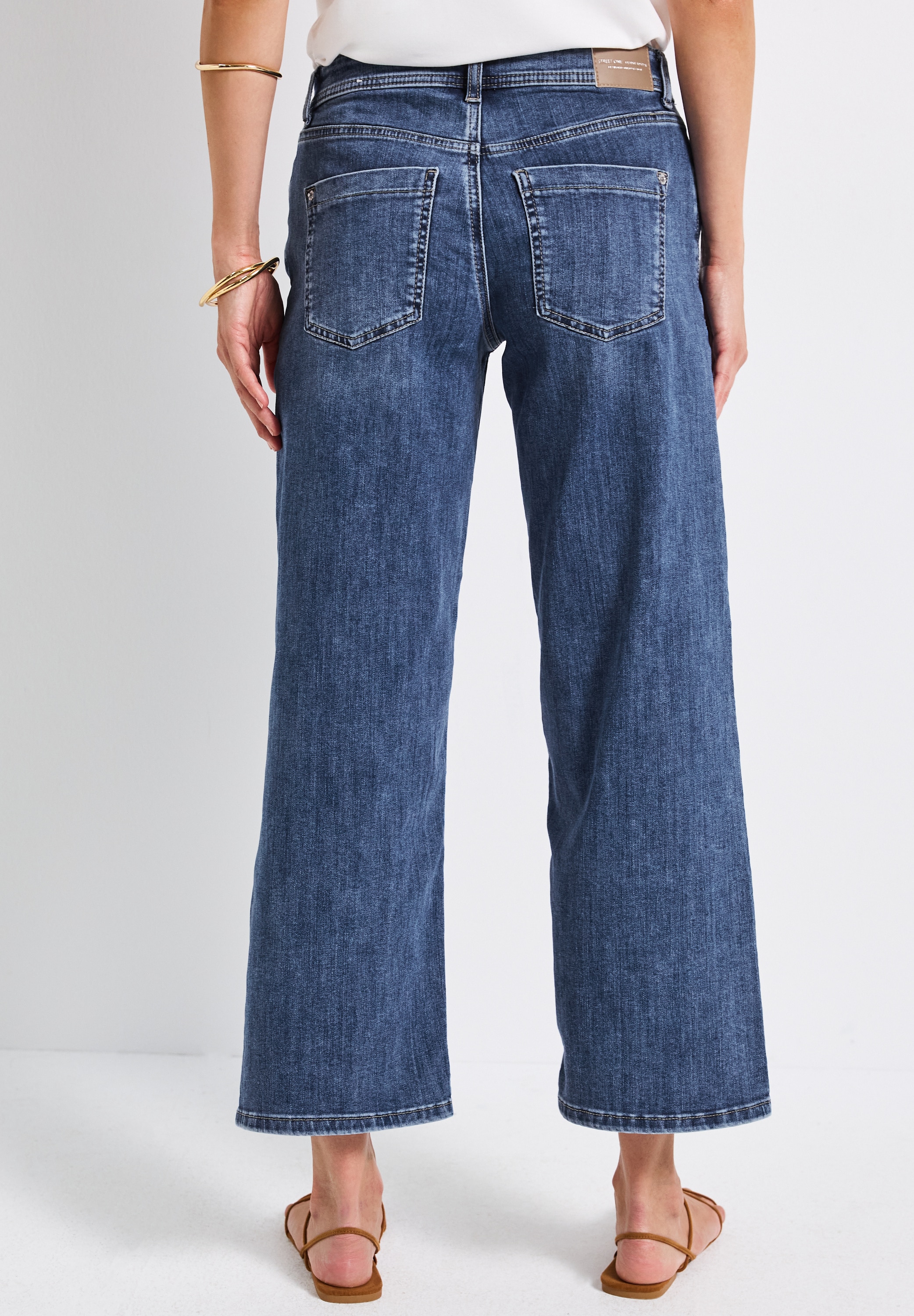 STREET ONE Weite Jeans, im Five-Pocket Style