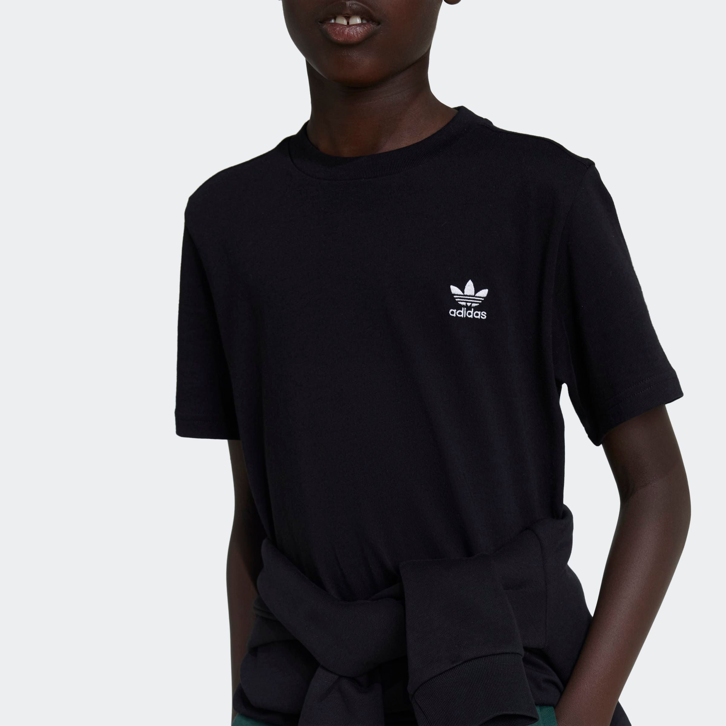 adidas Originals T-Shirt »TEE« für Kinder und Teens, mit gerippten Details, mit Rundhalsausschnitt
