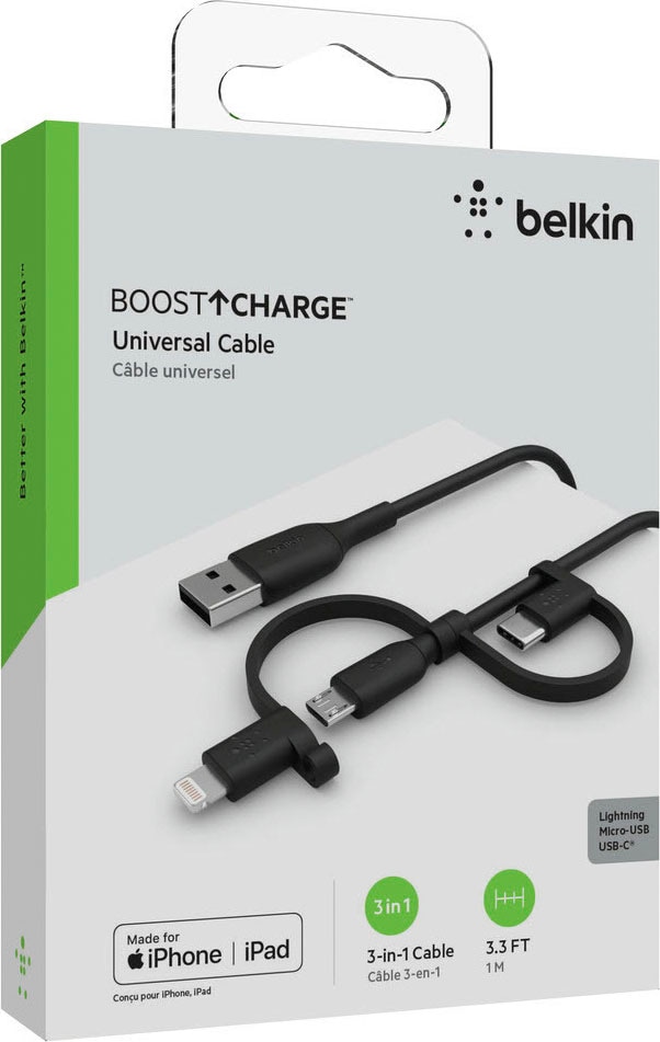 Belkin Smartphone-Kabel »BOOST CHARGE Universal-Kabel«, 100 cm