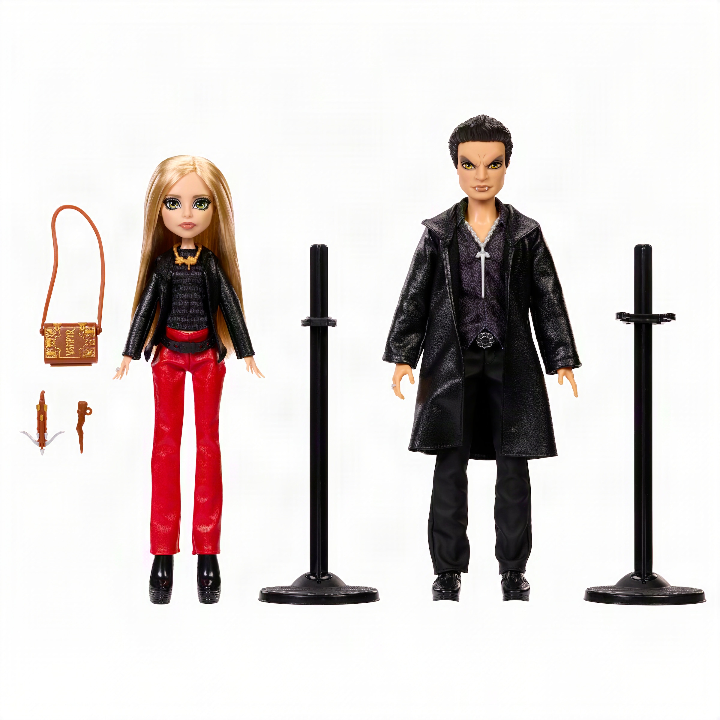 MonsterHigh™ Anziehpuppe »Skullector Buffy und Angel-Puppen«