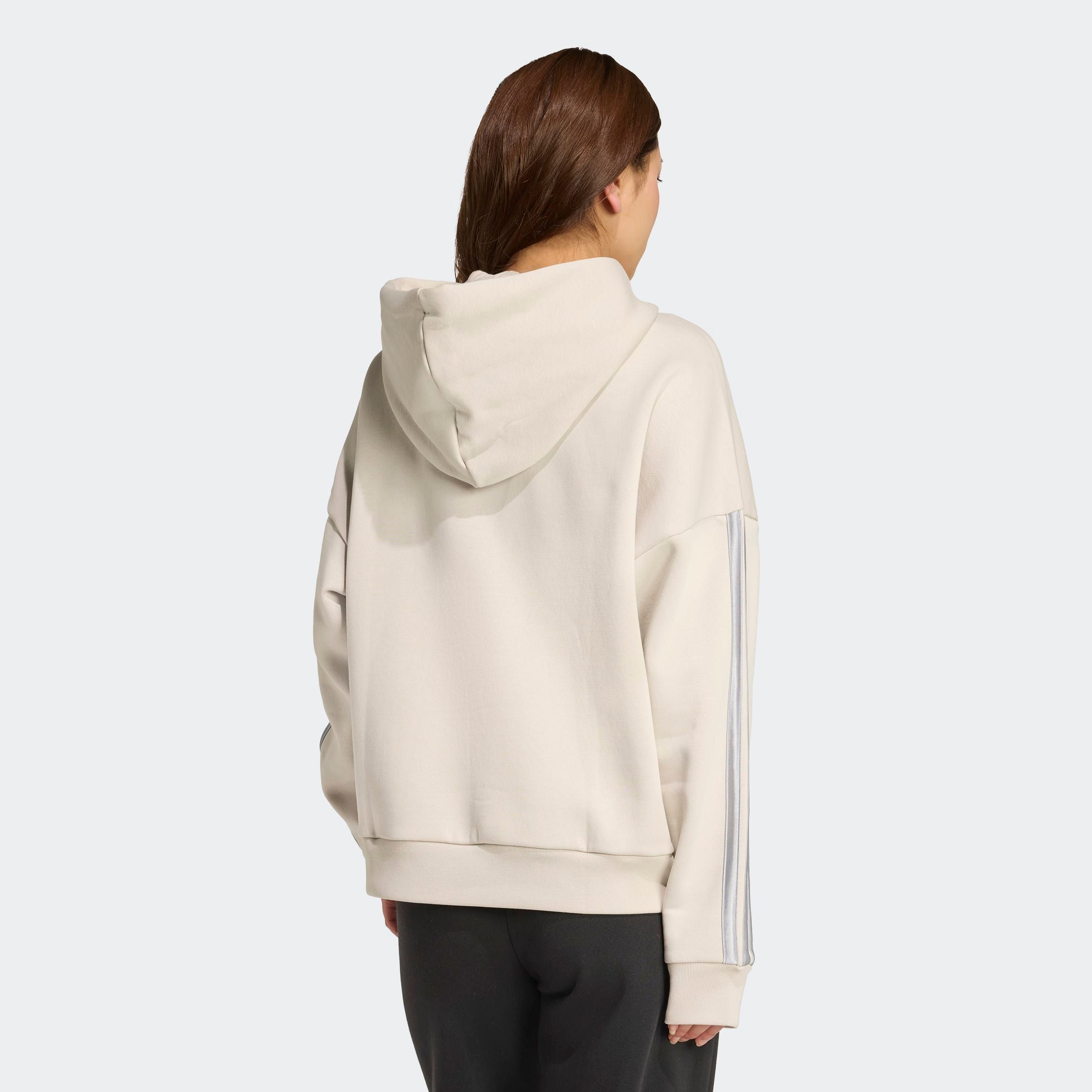adidas Sportswear Kapuzensweatshirt »HOLIDAY 3-STREIFEN FLEECE HOODIE«
