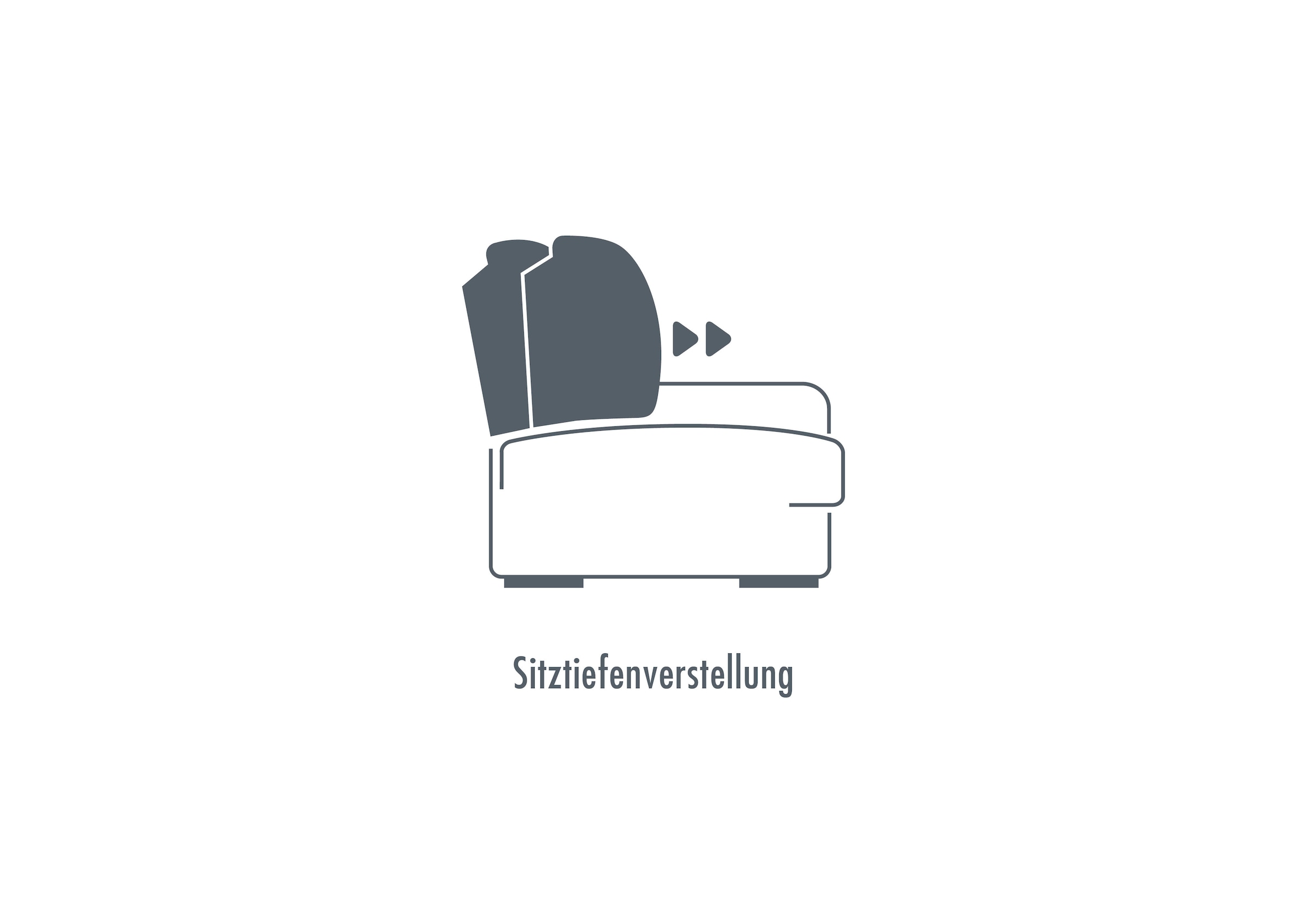 Die PlanBar Ecksofa »MP-IN18012 L-Form mit Kaltschaum-Polsterung« Sitztiefenverstellung, optional Kopfteilverstellung & Schlaffunktion