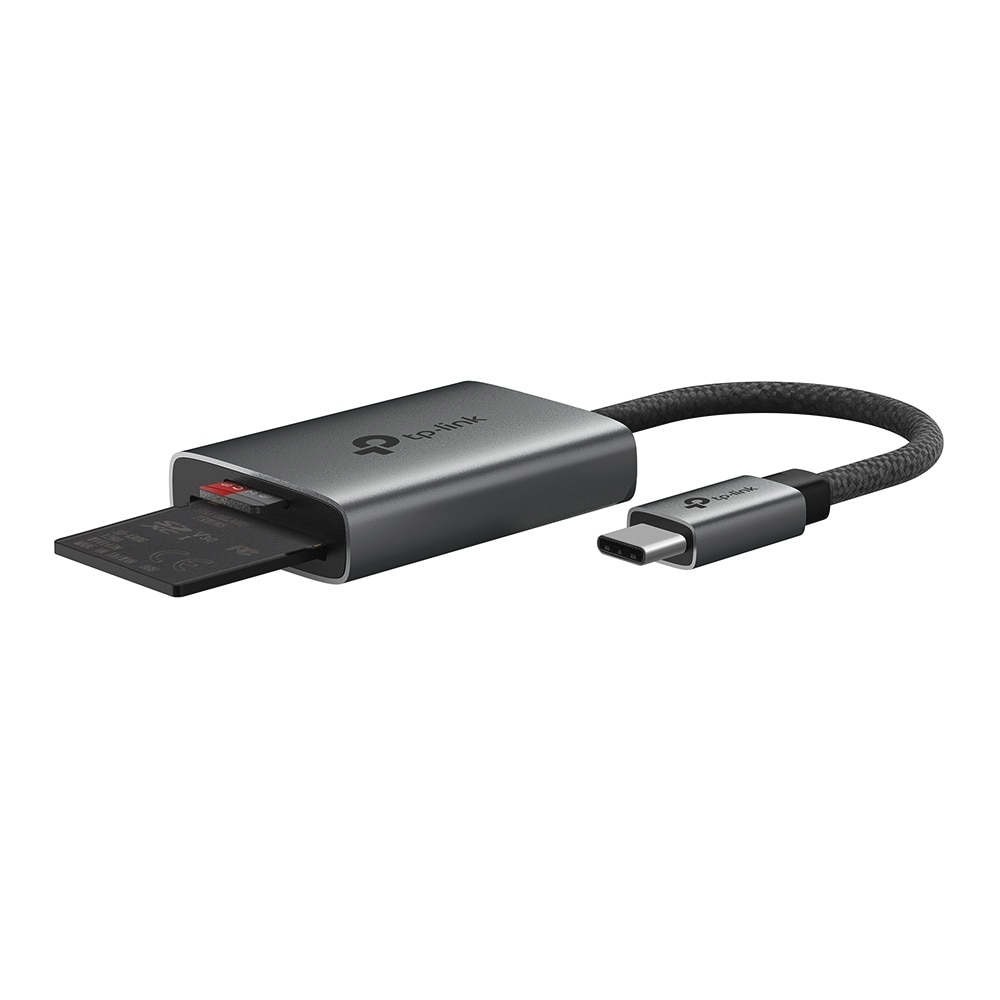 TP-Link USB-Adapter »UA440C USB3.0 Type-C zu SD & microSD 4.0«, USB-C zu MicroSD-Card, 15 cm
