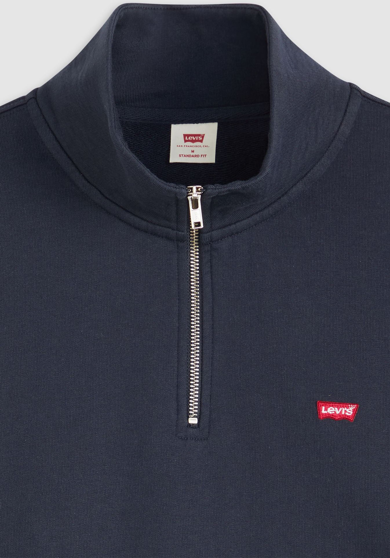 Levi's® Sweatshirt »ORIGINAL HM 1/4 ZIP«, mit Troyer-Kragen und Logo-Stickerei
