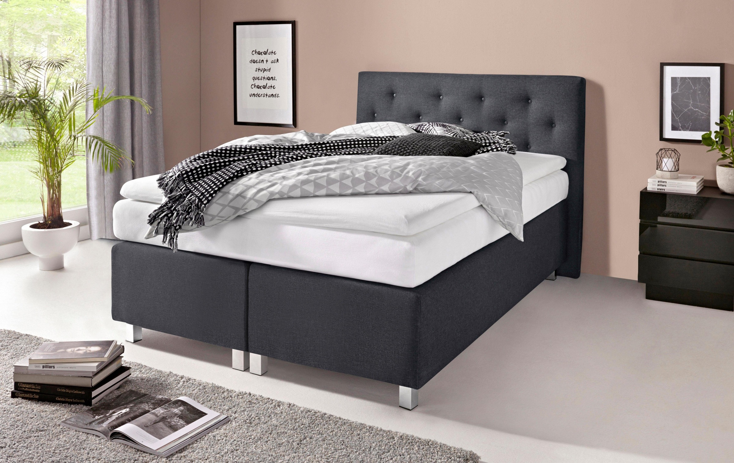 Westfalia Schlafkomfort Boxspringbett, in diversen Ausführungen