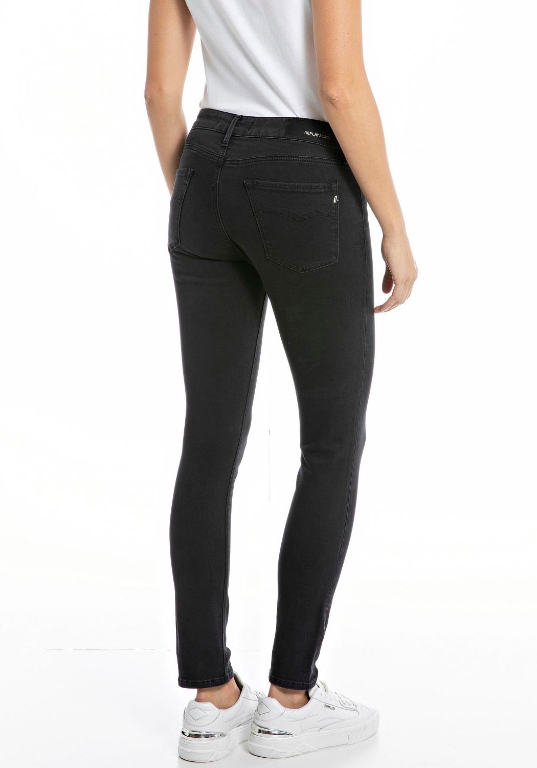 Replay 5-Pocket-Jeans »NEW LUZ«, in Ankle-Länge