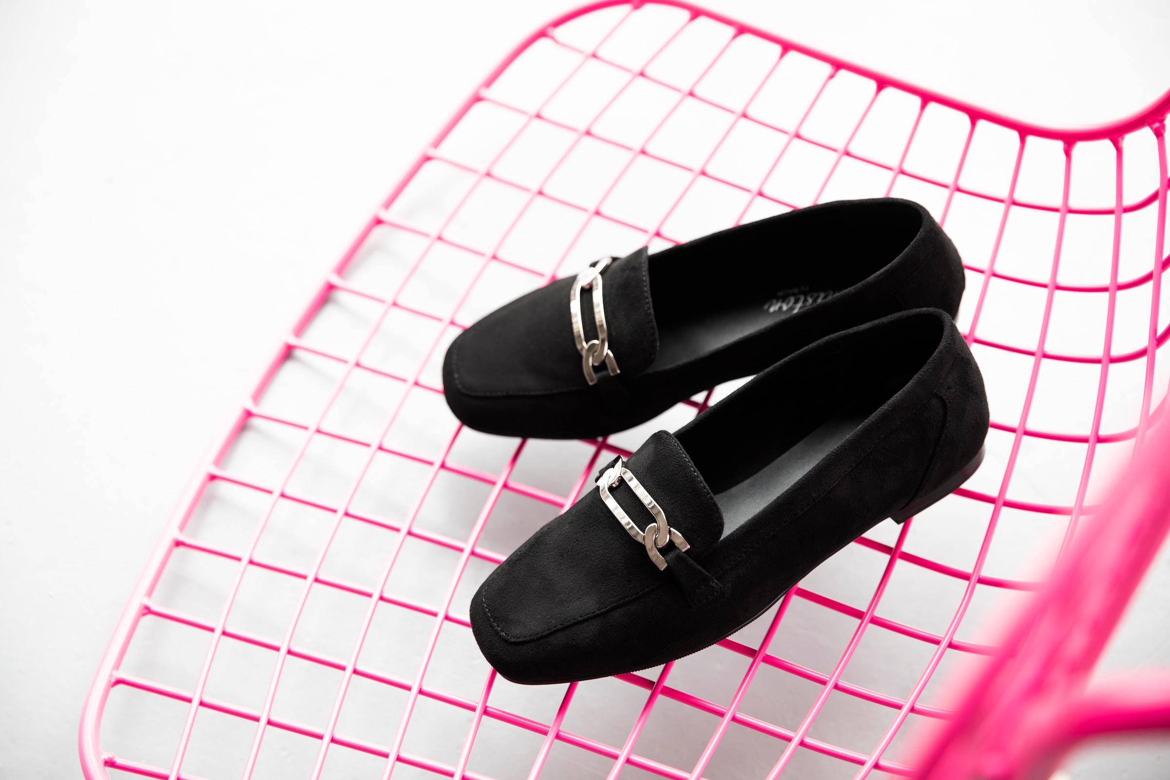 Aniston SHOES Loafer, Slipper, Schlupfschuh, Flat, Schmuckspange - NEUE KOLLEKTION