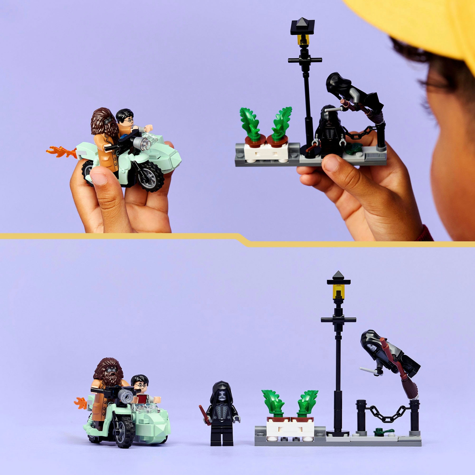 LEGO® Konstruktionsspielsteine »Hagrids und Harrys Flucht aus dem Ligusterweg (76459)« LEGO Harry Potter