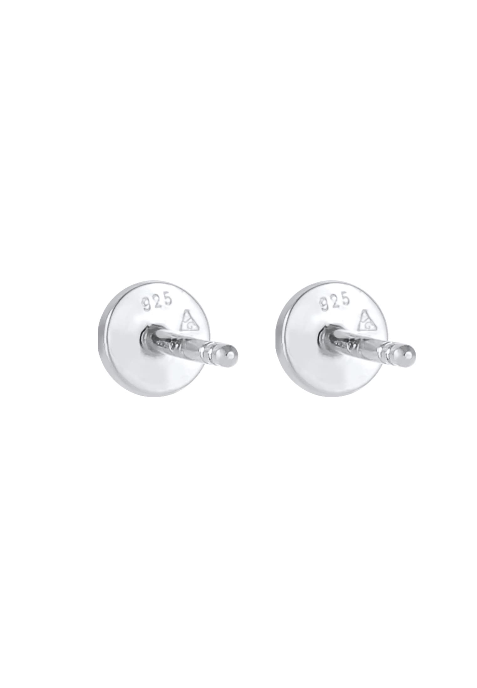 Elli Paar Ohrstecker »Ohrringe Kreis Geo Trend Basic 925 Sterling Silber«