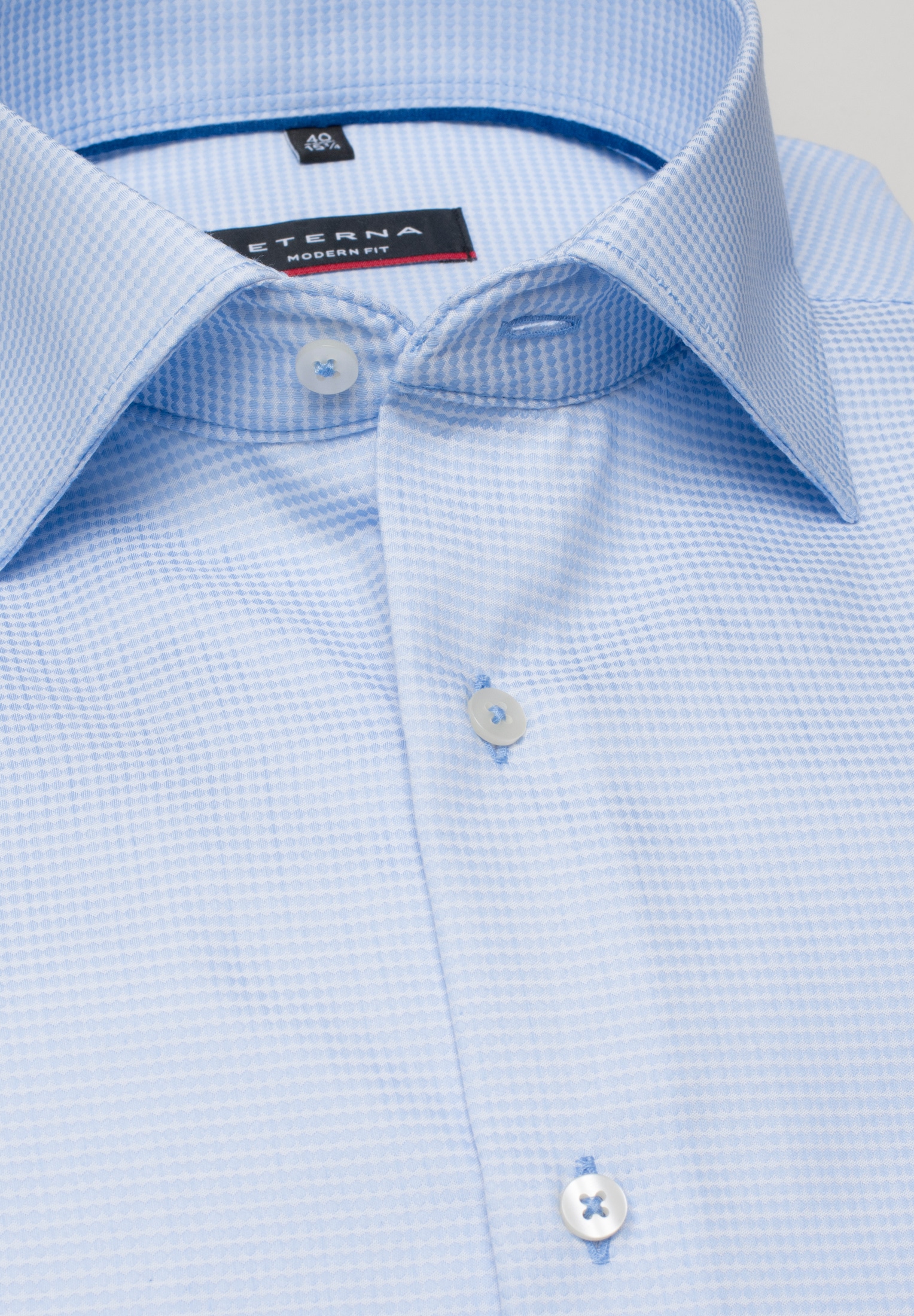 Eterna Langarmhemd »MODERN FIT«, NON IRON (bügelfrei)