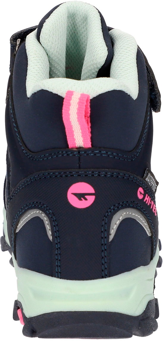 Hi-Tec Outdoorschuh »Hi-Tec Blackout Mid Wp Jrg«, Klett-/Schnürkombination, wasserdicht