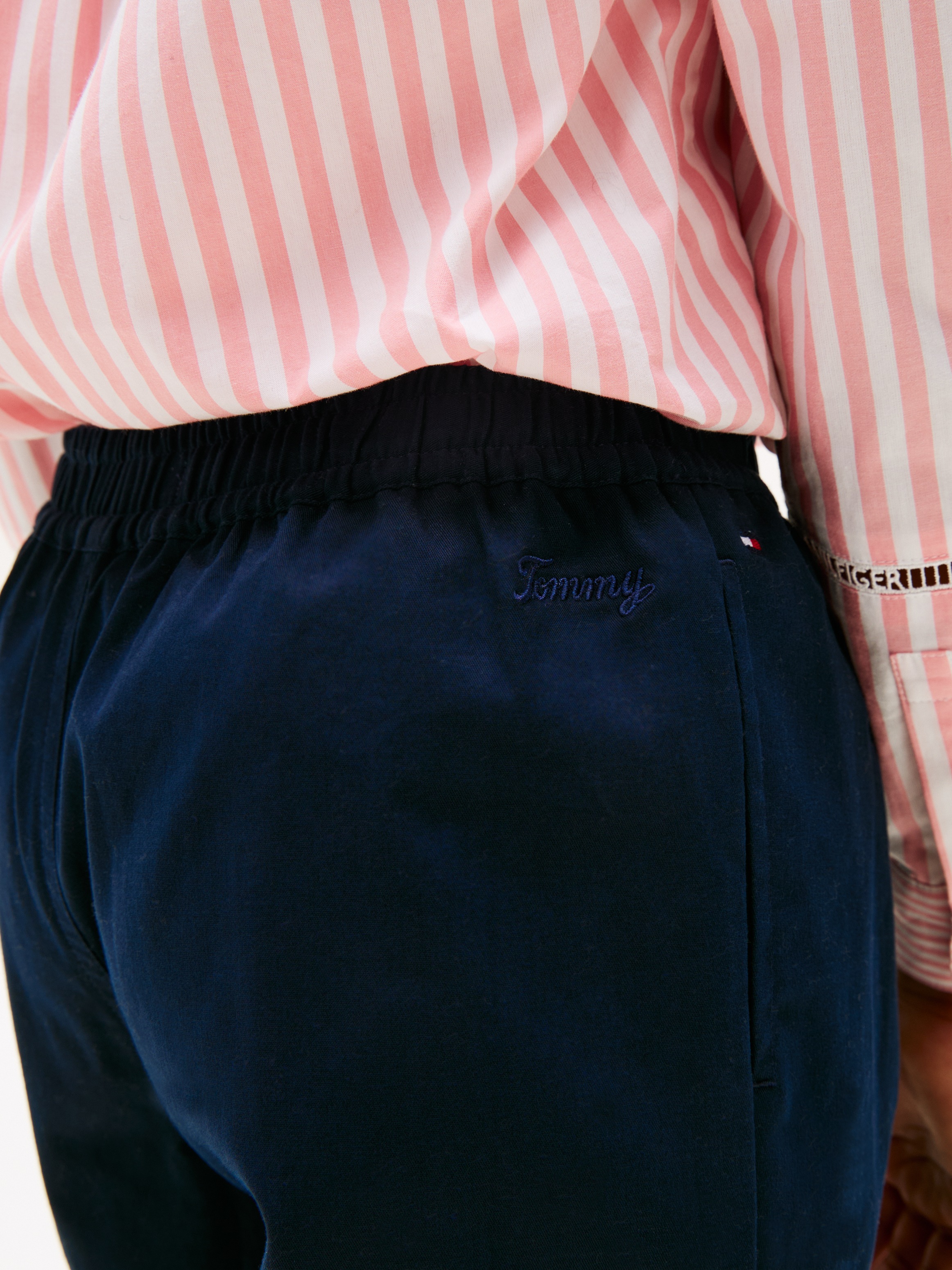 Tommy Hilfiger Bundfaltenhose »PLEATED STRAIGHT LEG PANT«, für Kinder bis 16 Jahre, mit Bundfalten