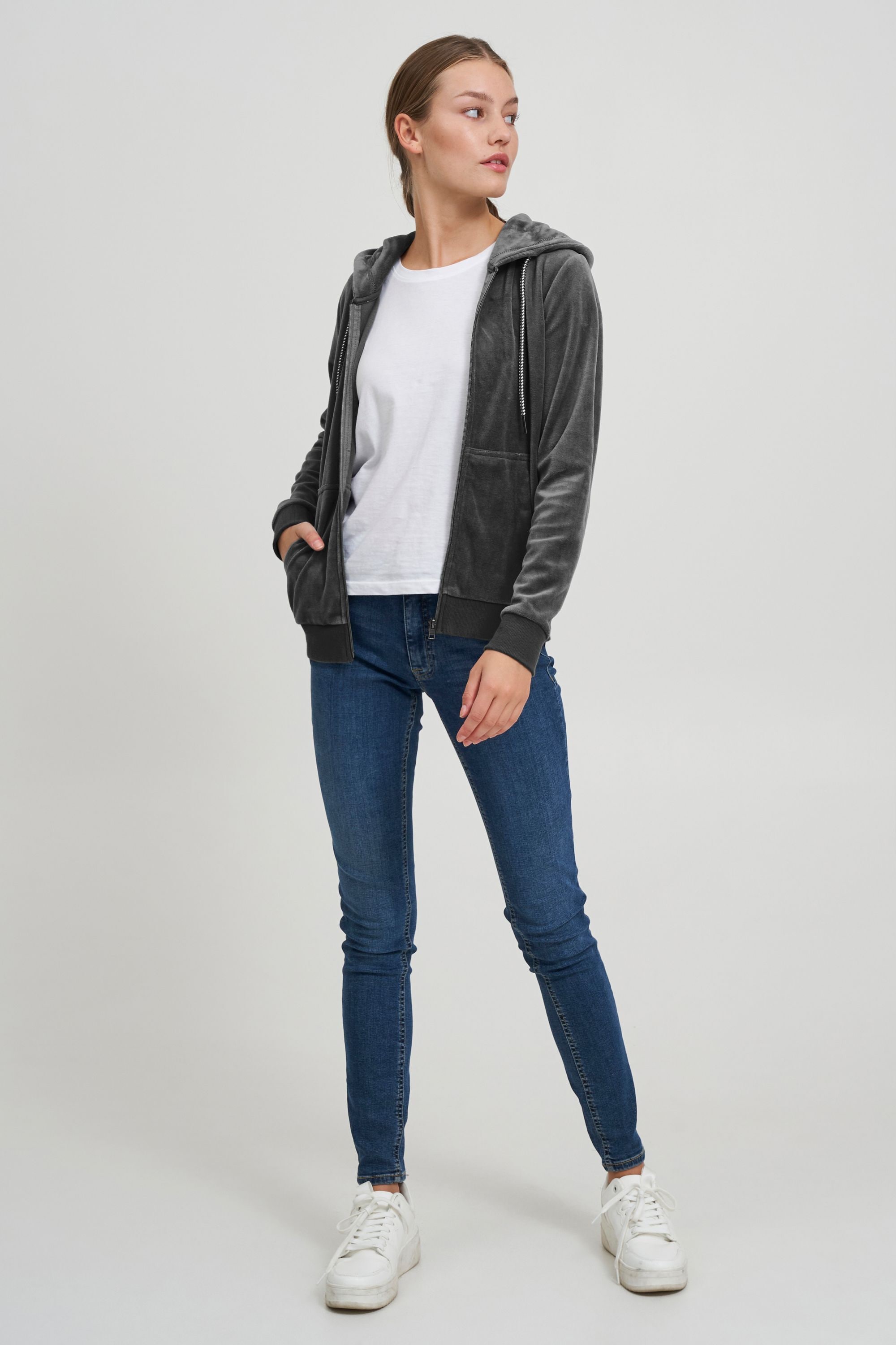 OXMO Kapuzensweatjacke »Kapuzensweatjacke OXVicky«