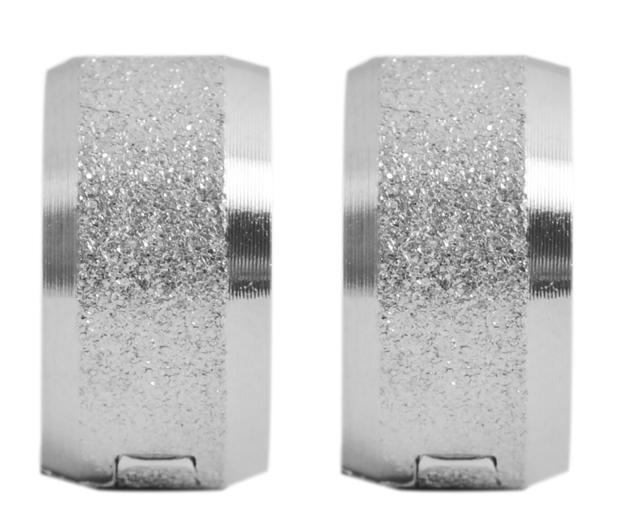 Adelia´s Paar Creolen »Damen Ohrringe ¿ Klappcreole aus Edelstahl«