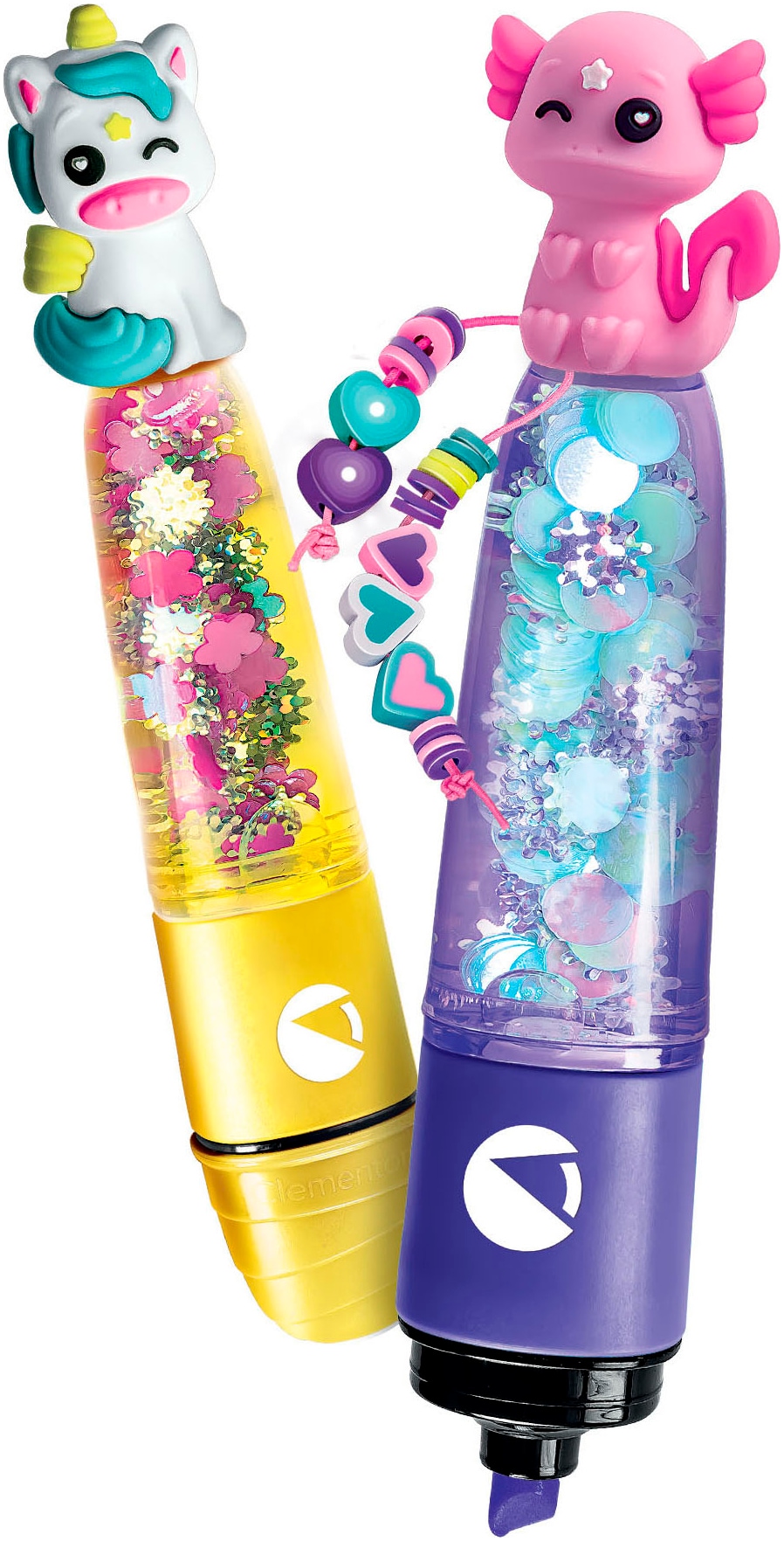 Clementoni® Kreativset »Idea, Deine Textmarker-Kreationen - Tiere im Trend«