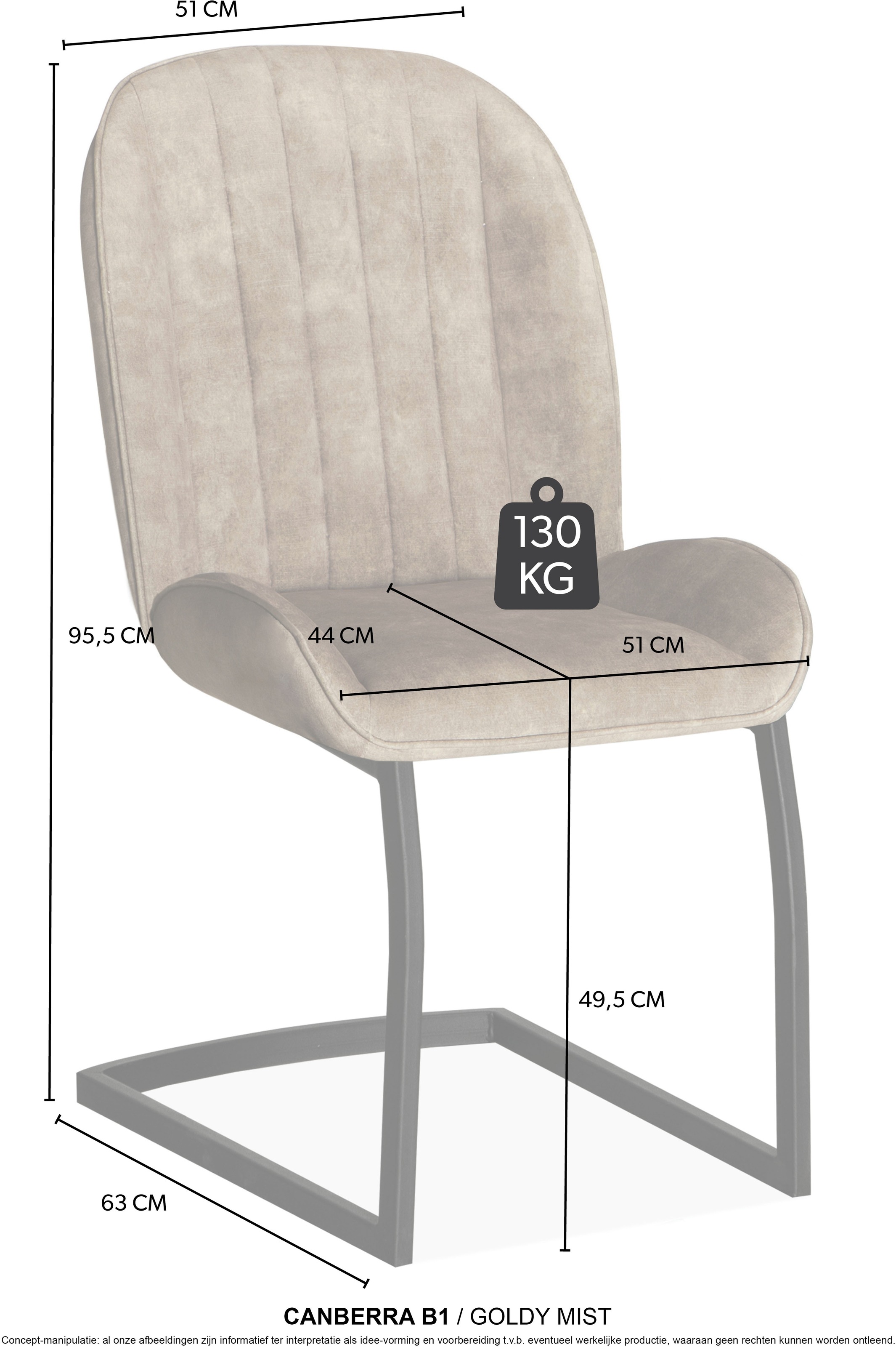 OMG Design Esszimmerstuhl »Canberra« (Set) 1 Stk.Esszimmerstuhl, pflegeleichter Samtvelour Bezug