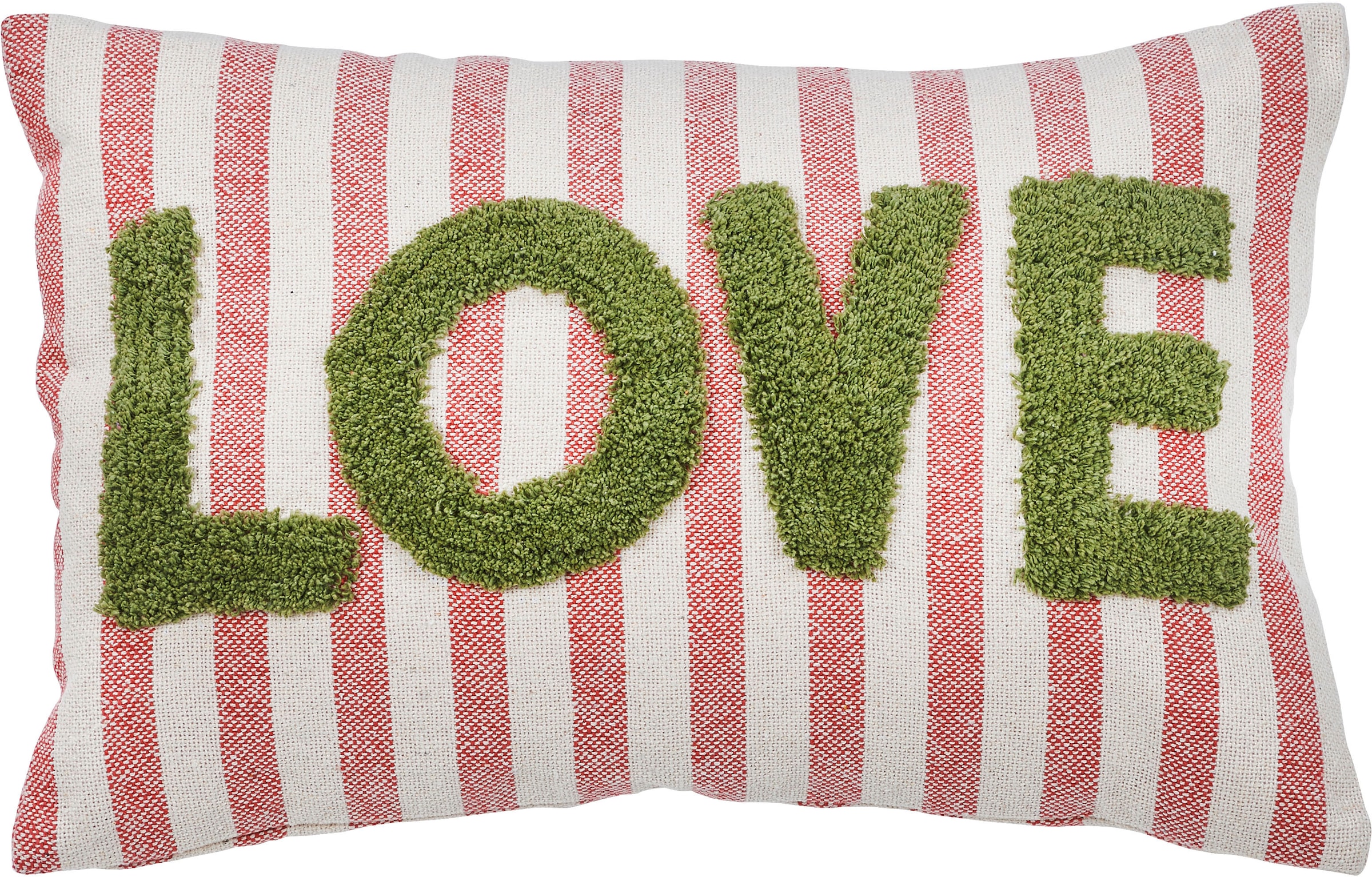 done. Dekokissen "CUSHION HAPPY STRIPE LOVE"