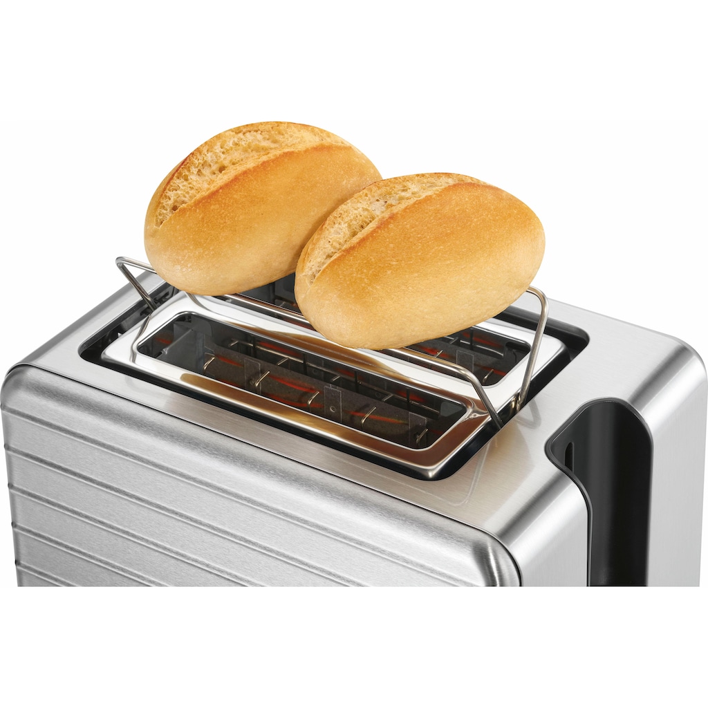 ProfiCook Toaster »PC-TAZ 1110«, 2 kurze Schlitze, für 2 Scheiben, 1050 W