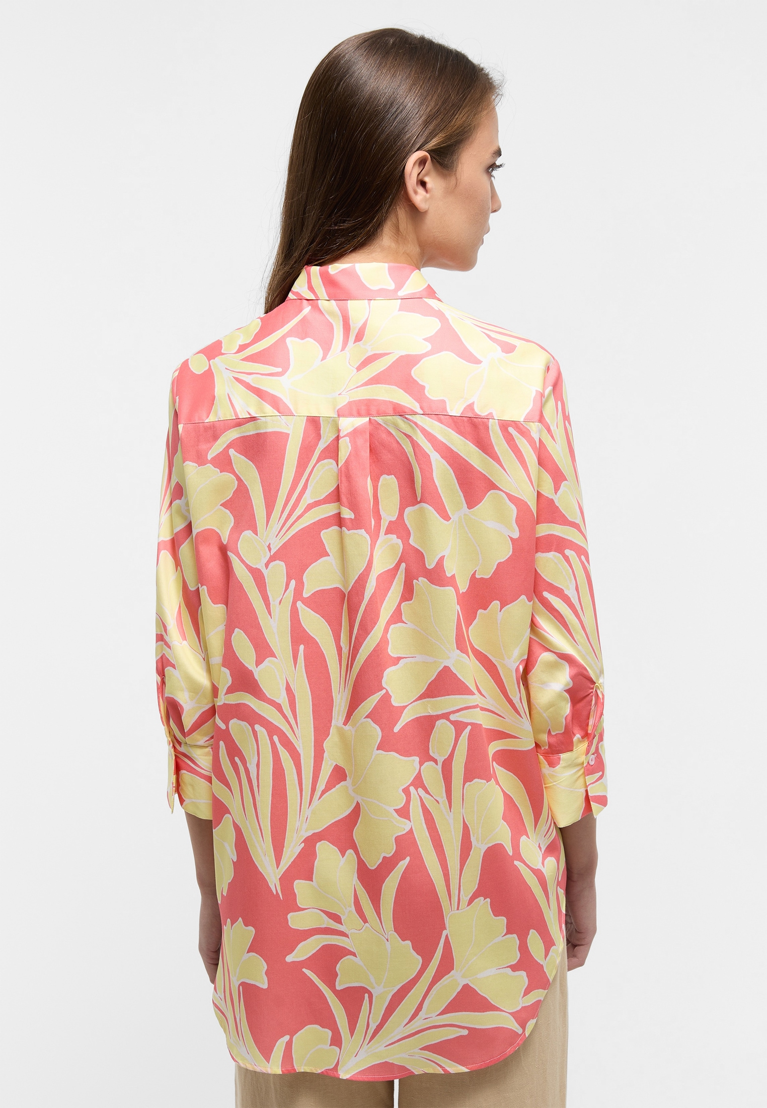 Eterna Hemdbluse »LOOSE FIT« EASY IRON (bügelleicht)