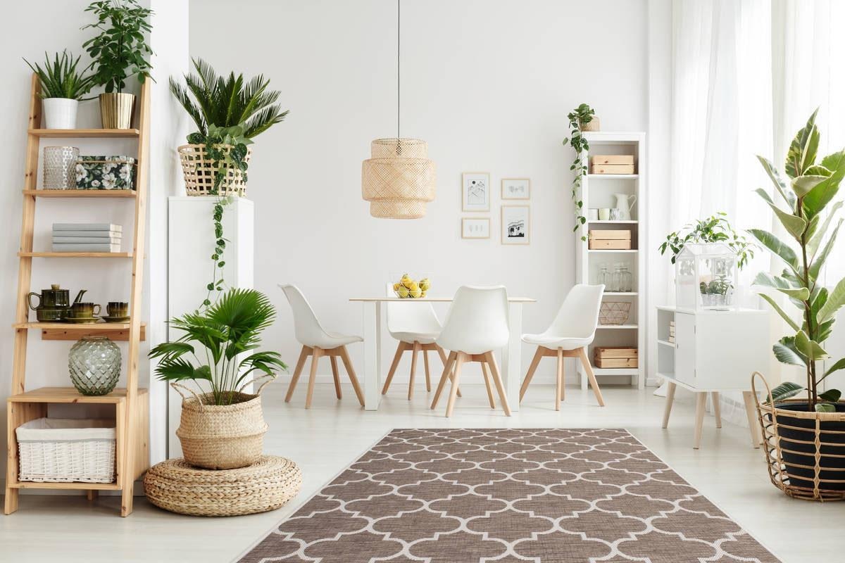 LALEE Teppich »Sunset 604« rechteckig 7 mm Höhe In- und Outdoor geeignet, Wohnzimmer