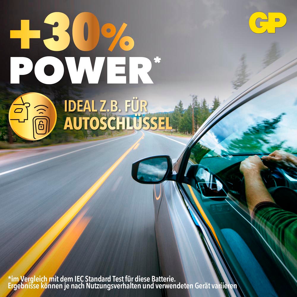 GP Batteries Knopfzelle »8 Stck CR2032 GP Lithium 3V«, 3 V, (Set, 8 St.)