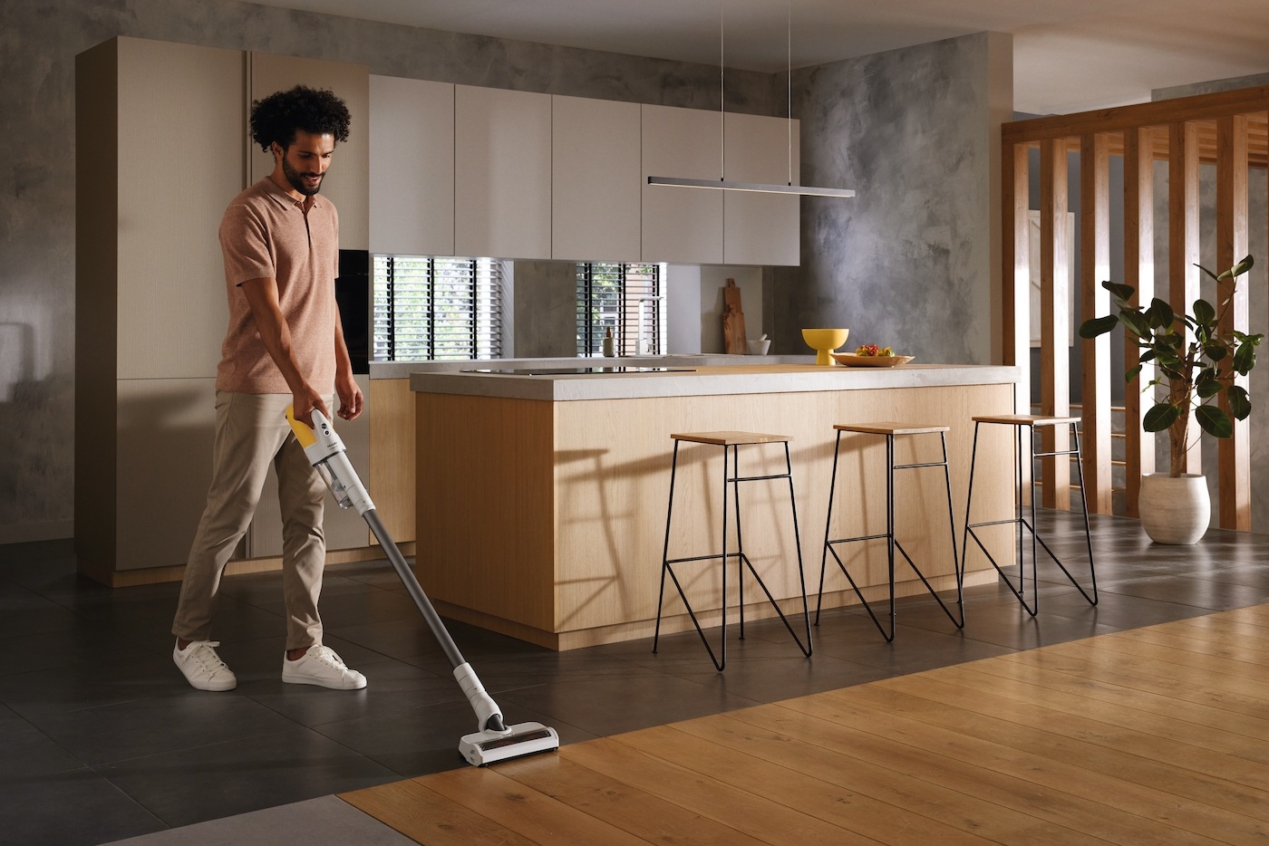 Miele Akku-Hand-und Stielstaubsauger »Duoflex HX1«, Sunsetgelb