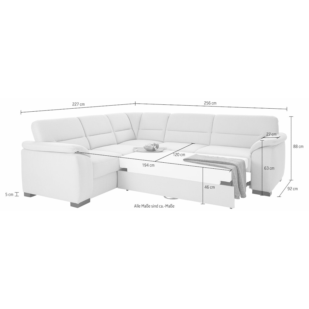 sit&more Ecksofa »Montego«