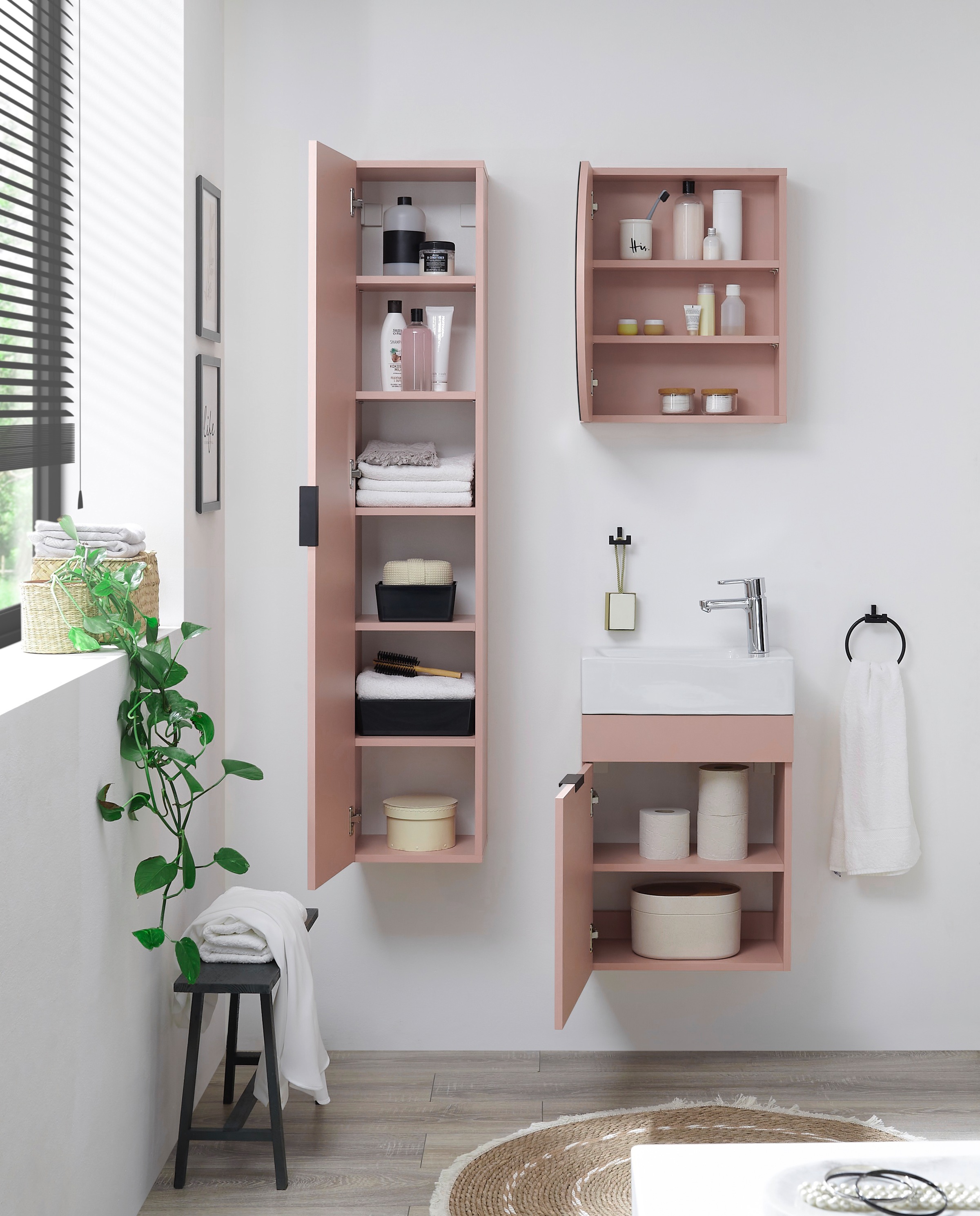 BASIC by Balculina Hochschrank »Nancy BxHxT 30x150x25 cm« 1 Stk. tlg. Breite 30 cm, hängend