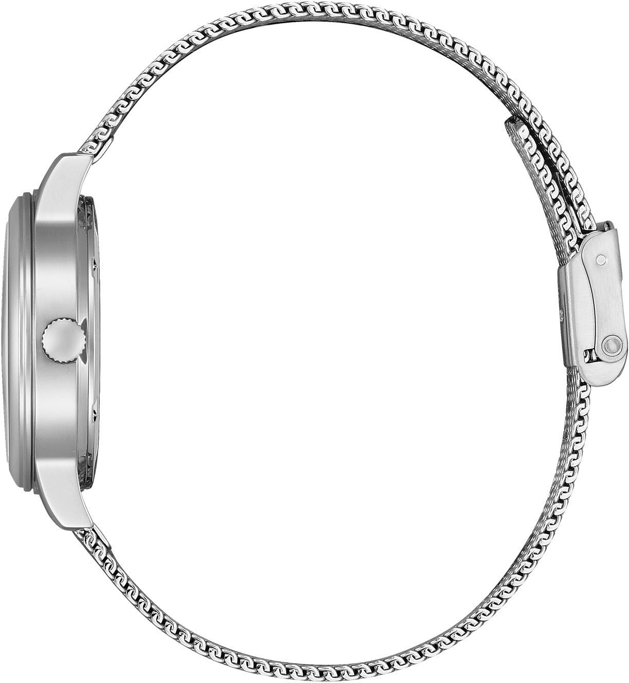 Citizen Solaruhr Armbanduhr, Damenuhr, Edelstahlarmband, analog, Datum, Eco-Drive