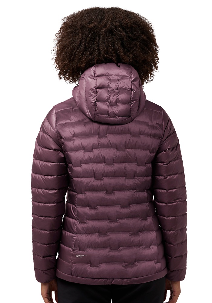 Jack Wolfskin Daunenjacke »PASSAMANI DOWN HOODY W RDS«, mit Kapuze