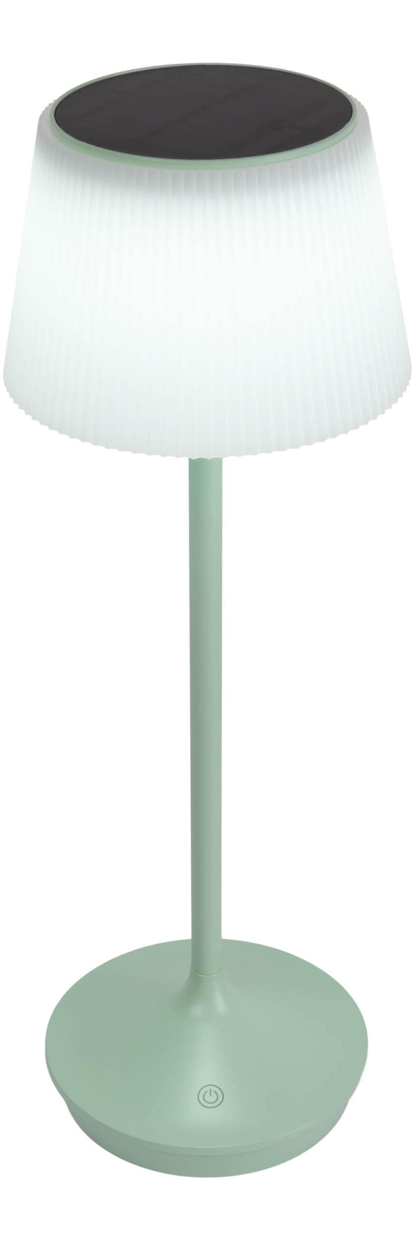 näve LED Tischleuchte »Solarleuchte / Akkuleuchte "EMMI"«, 1 flammig, Leuchtmittel LED-Modul | LED fest integriert, Solarbetrieb, Akkubetrieb, CCT, Berührungssensor, Akkutischleuchte