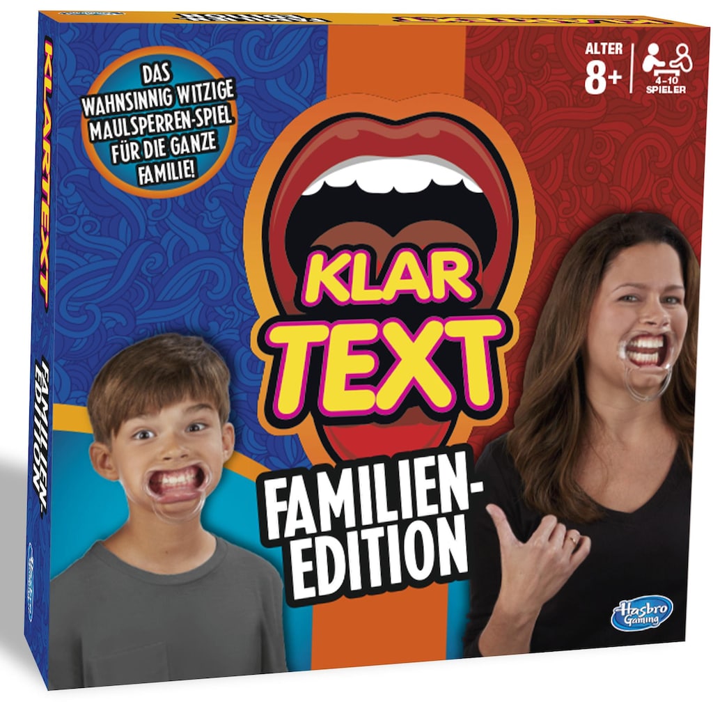 Hasbro Spiel »Klartext - Familien-Edition«