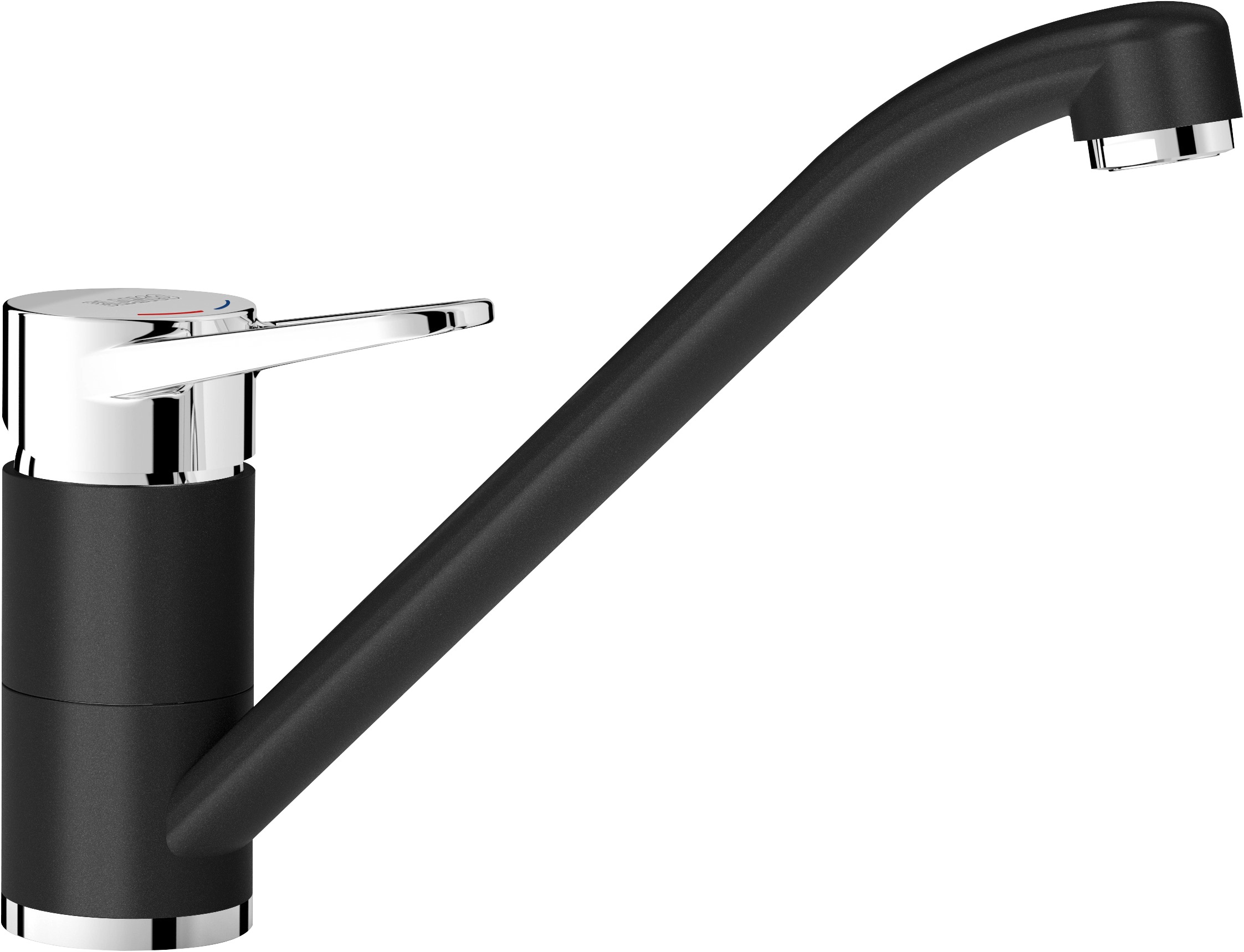 Blanco - Wega ii - Mitigeur d'évier, noir / chrome 526415