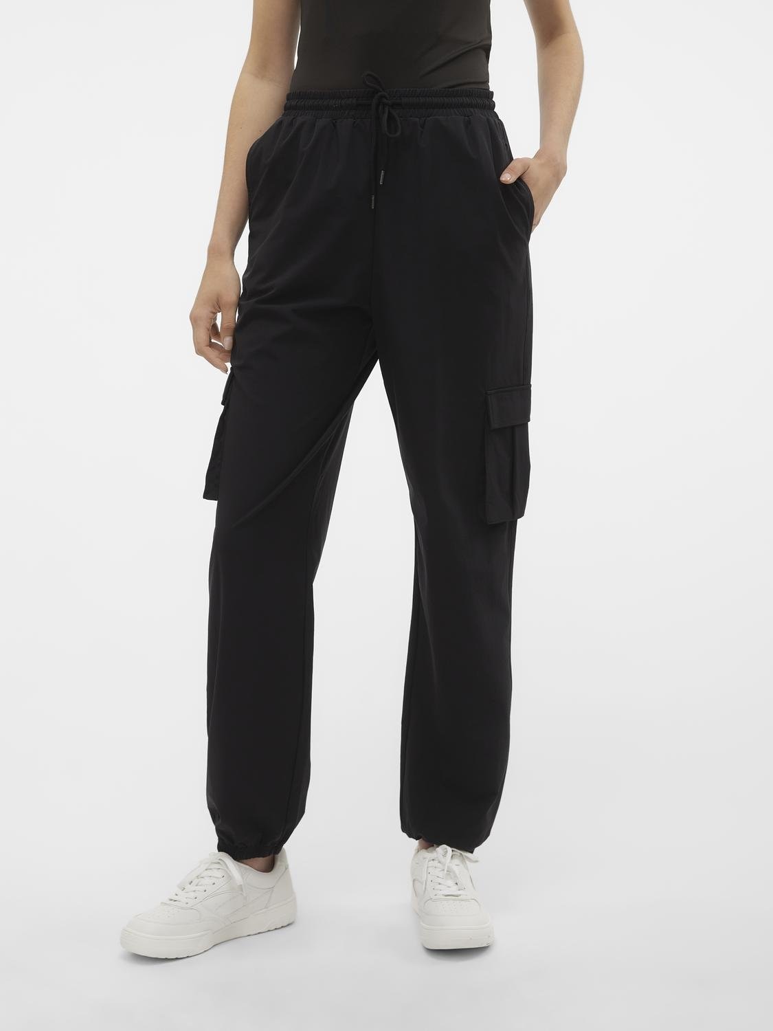 Cargohose »VMKIMBERLY HW CARGO PANT NOOS«