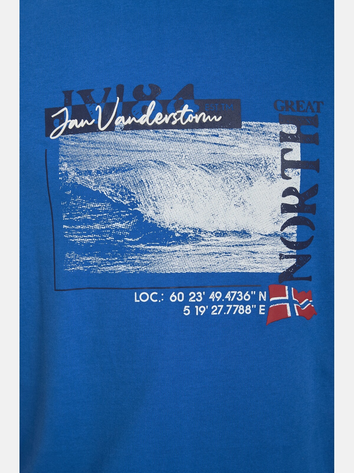 Jan Vanderstorm Rundhalsshirt »T-Shirt PITTER«
