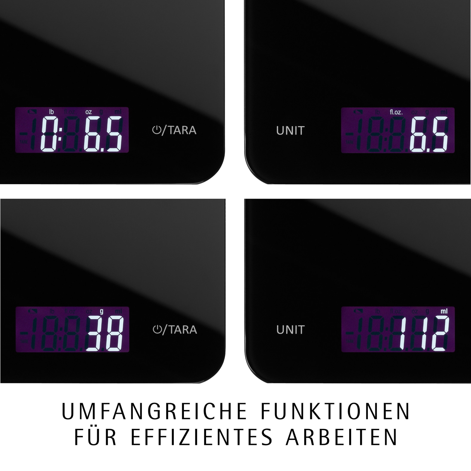 WMF Küchenwaage mit Digitalanzeige und Abschaltautomatik