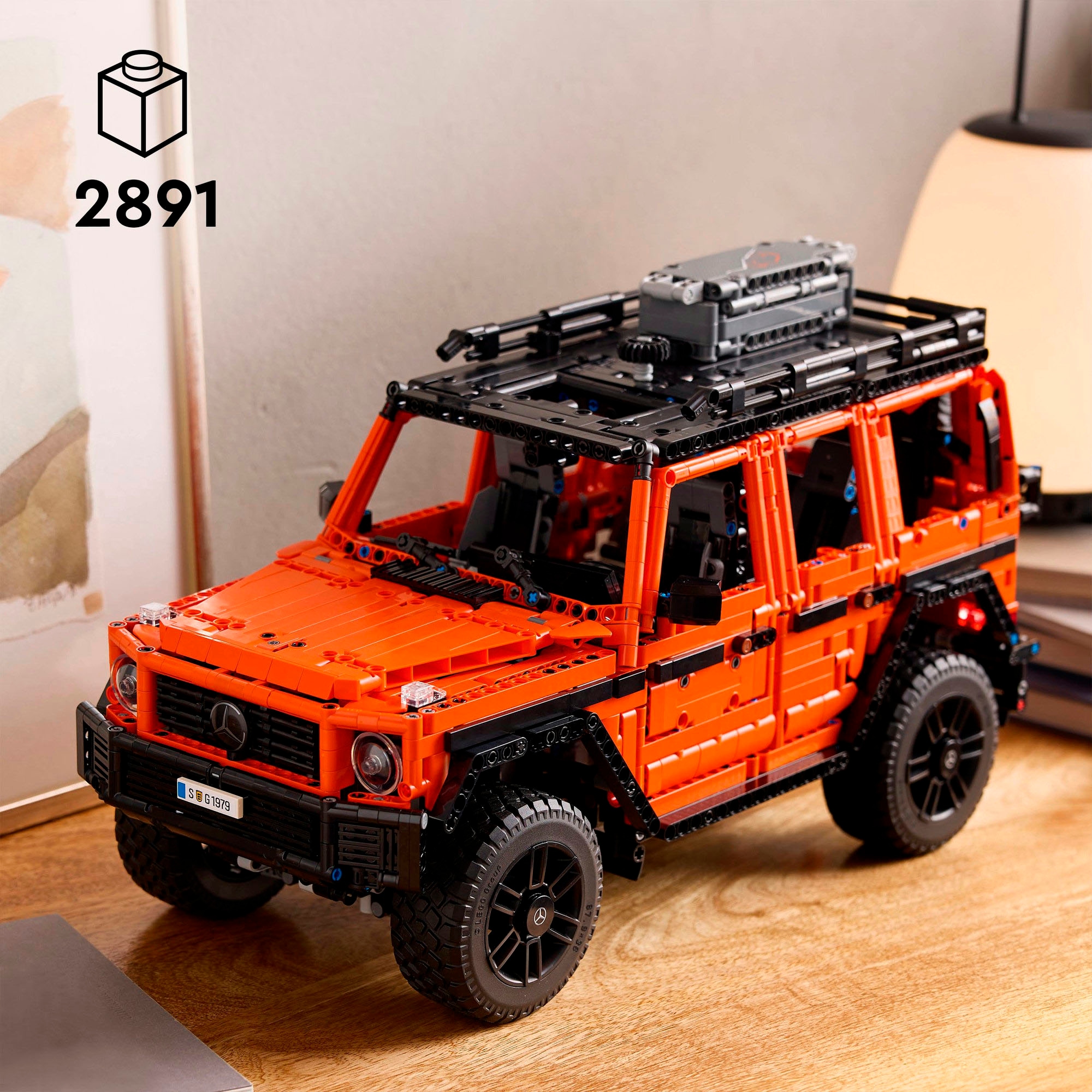 LEGO® Konstruktionsspielsteine »Mercedes-Benz G 500 PROFESSIONAL Line (42177), LEGO Technic«, (2891 St.), Made in Europe