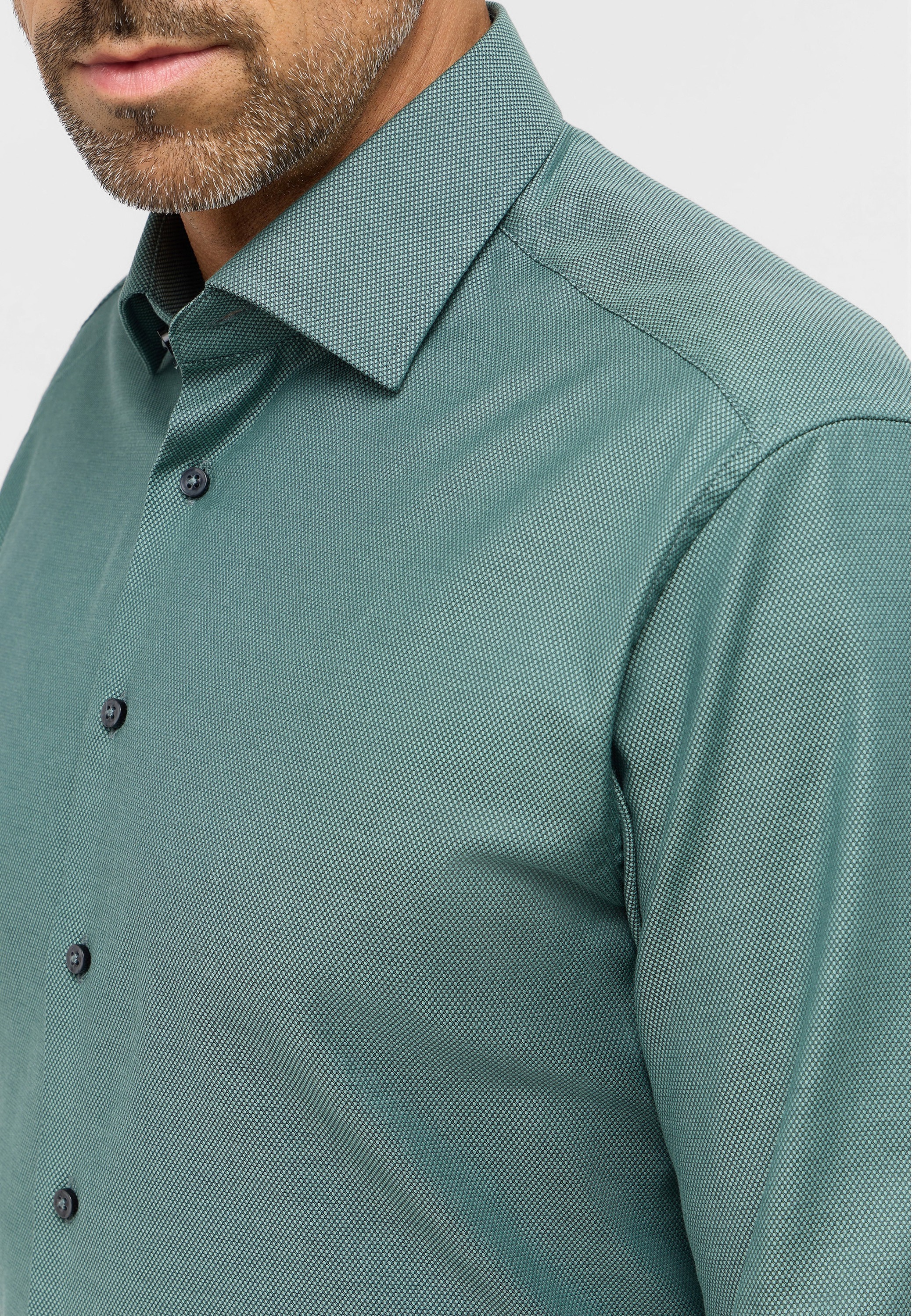 Eterna Langarmhemd »MODERN FIT«, NON IRON (bügelfrei)