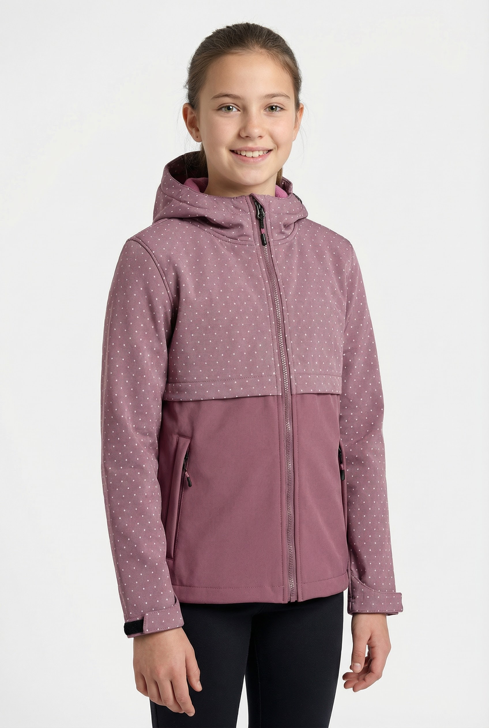 Killtec Softshelljacke »KOW 227 GRLS SFTSHLL JCKT« Übergangsjacke für Jugendliche, mit reflektierenden Elementen