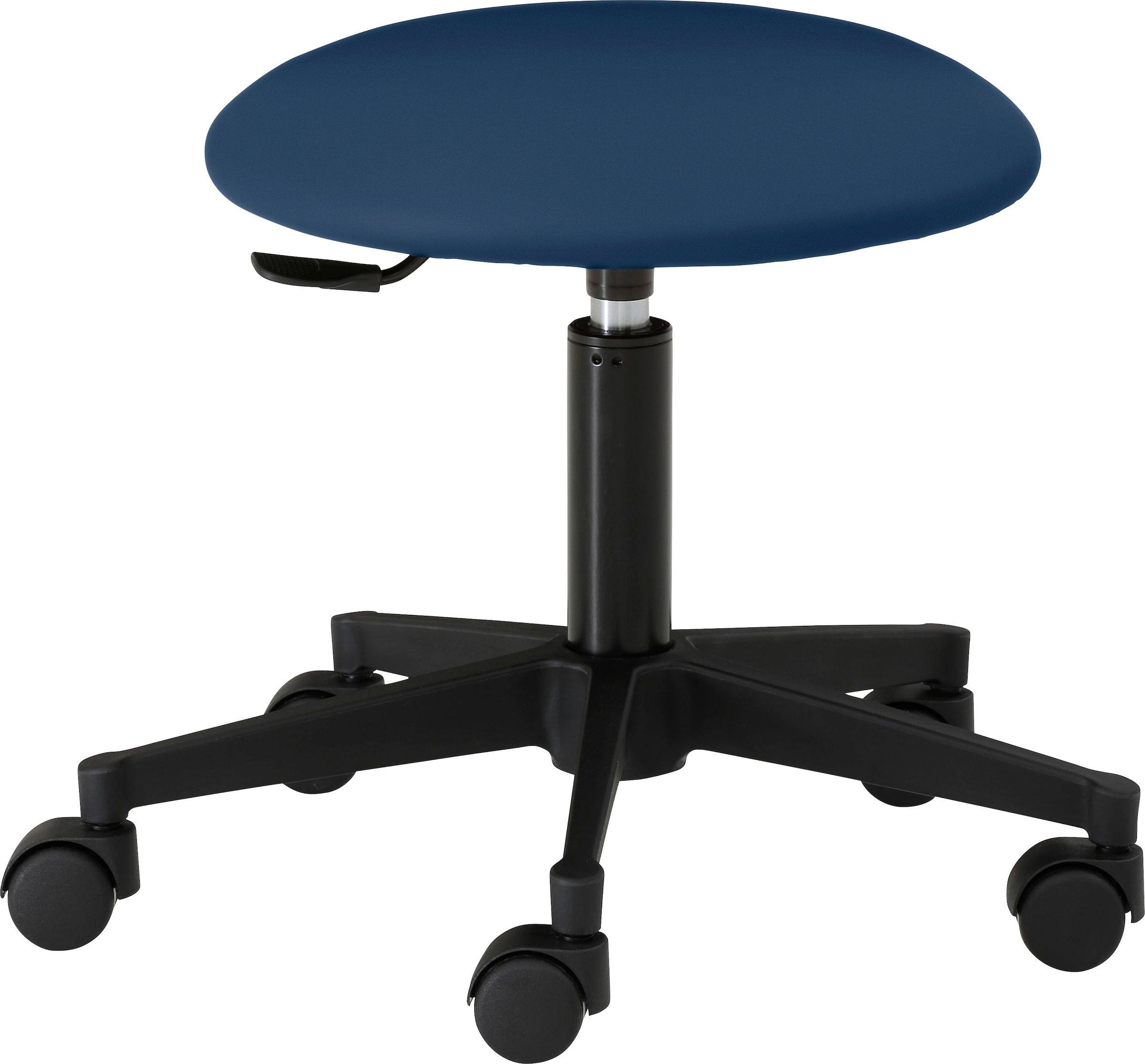 Mayer Sitzmöbel, Drehhocker »1350« 1 Stk. tlg. Drehhocker 1350, Dunkelblau, 100% post-consumer recyceltes Polyester, B/H/T: 50 cm x 41,5 cm x 50 cm, 