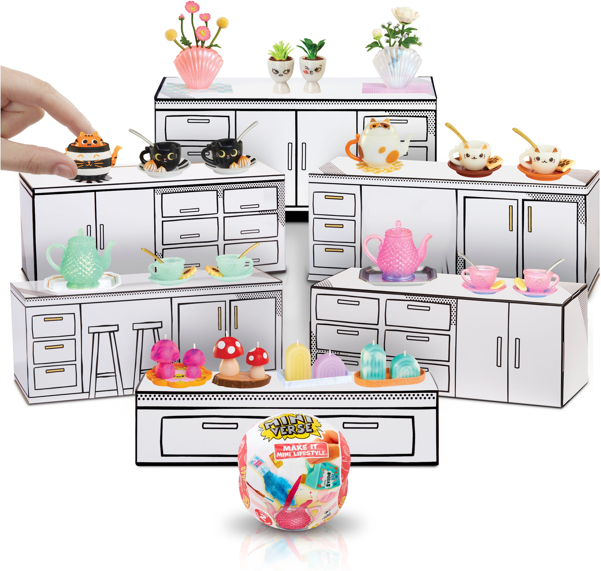 MGA ENTERTAINMENT Kreativset »MGA's Miniverse - Make It Mini Lifestyle«, sortierte Lieferung