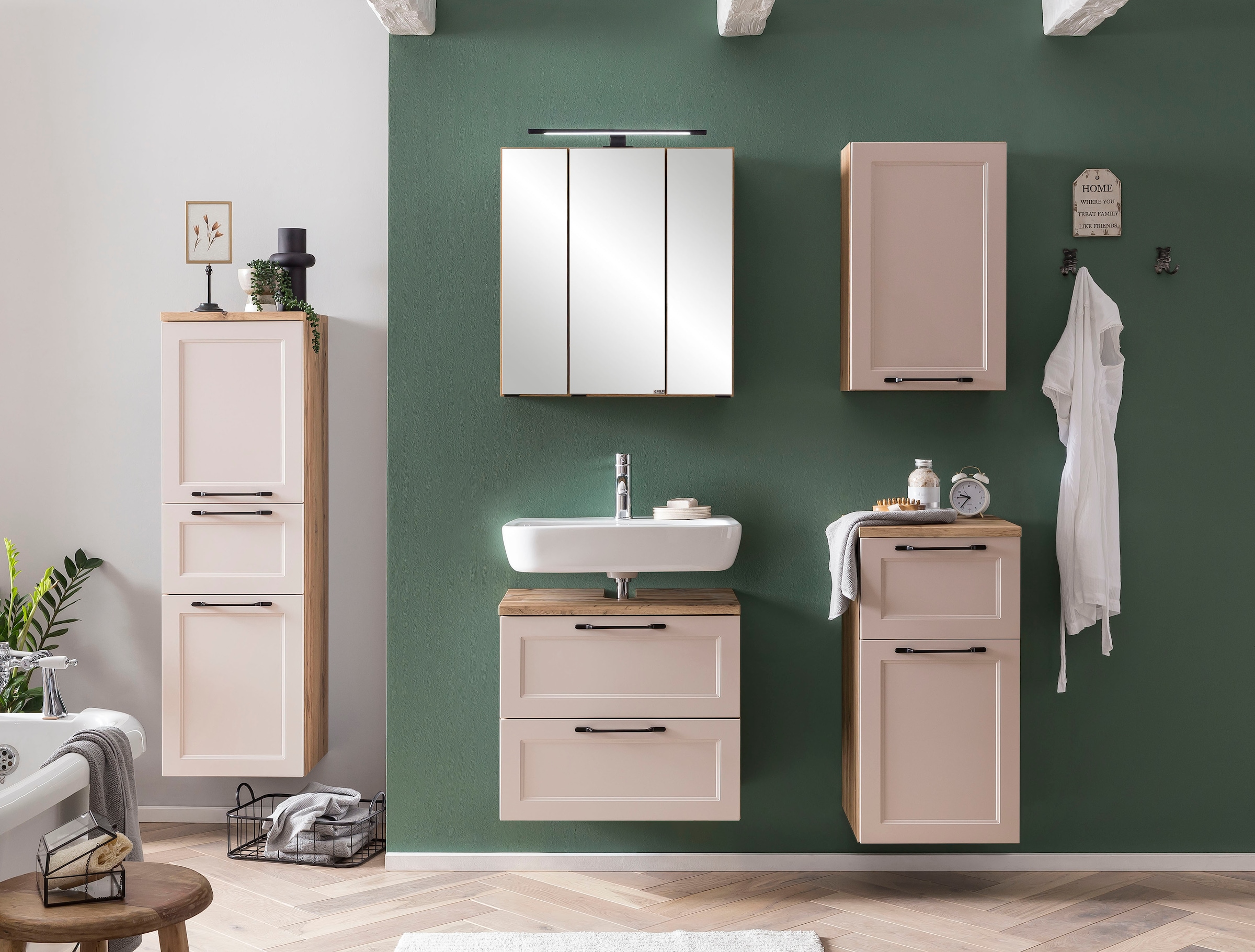 welltime Midischrank »Lana«, Badmöbel, 40 cm breit