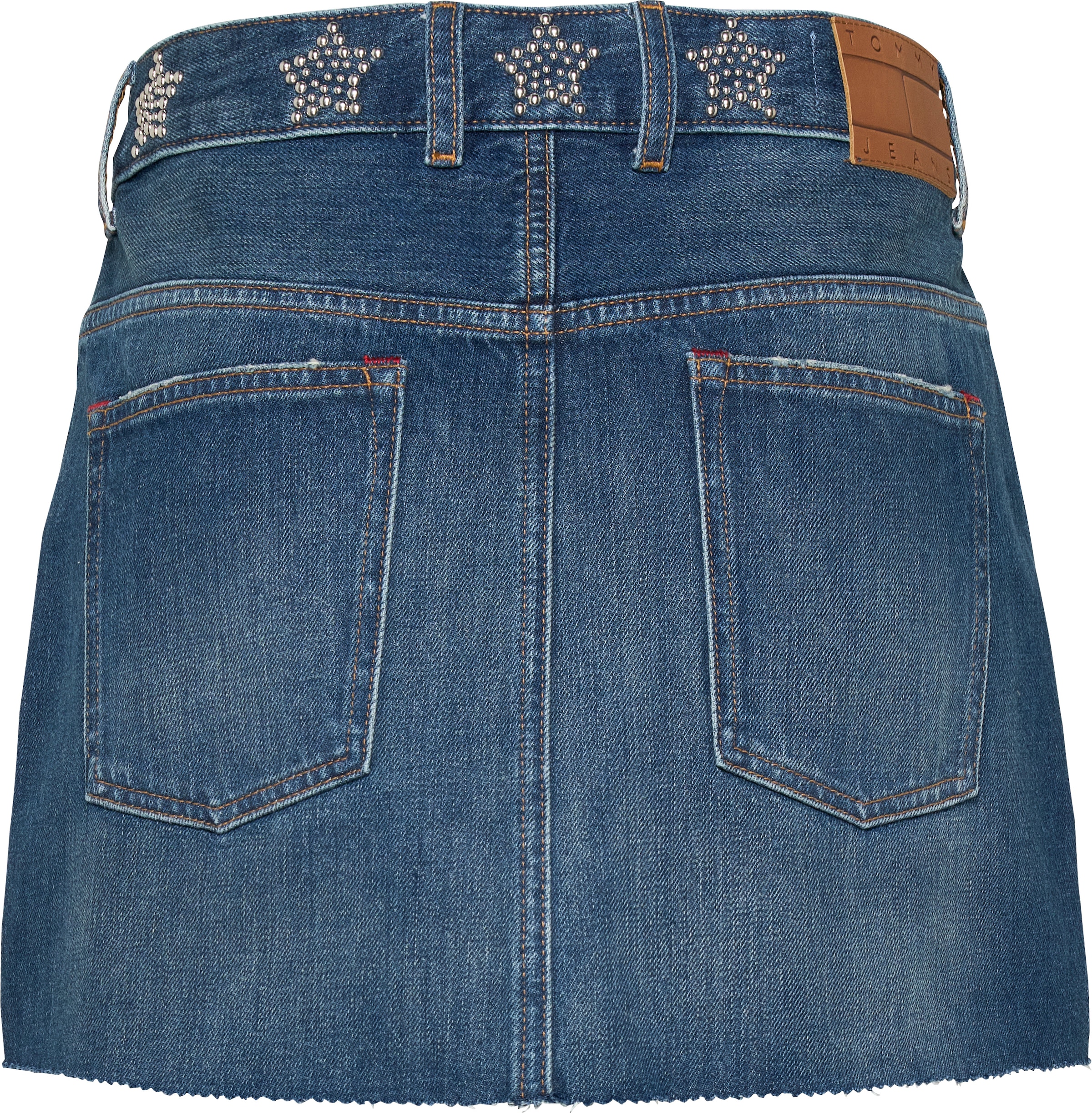 Tommy Jeans Jeansrock »STUDDED DENIM MINI SKIRT AI9057«, mit Strass-Details