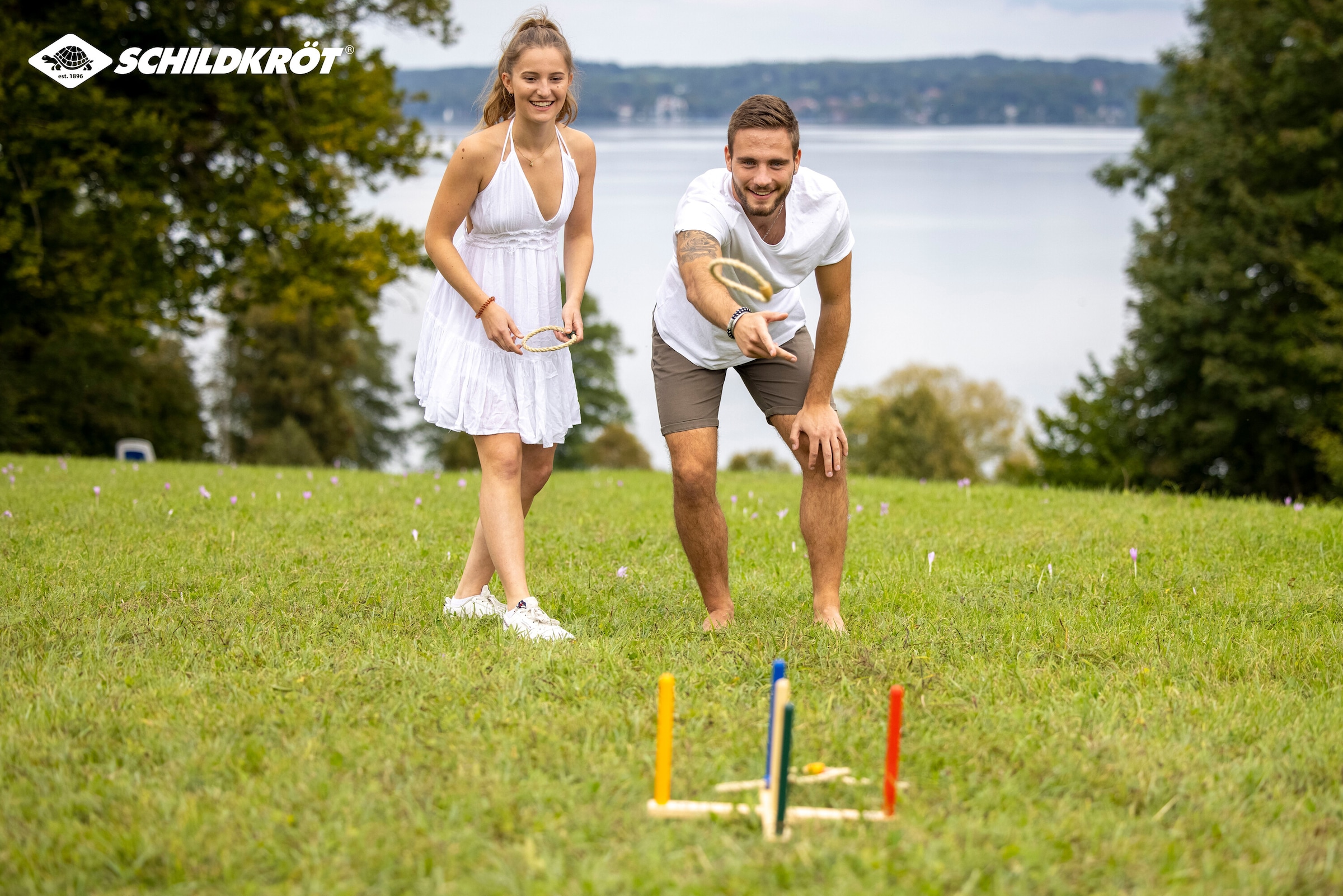 Schildkröt Spiel »Schildkröt Ringwurfspiel«